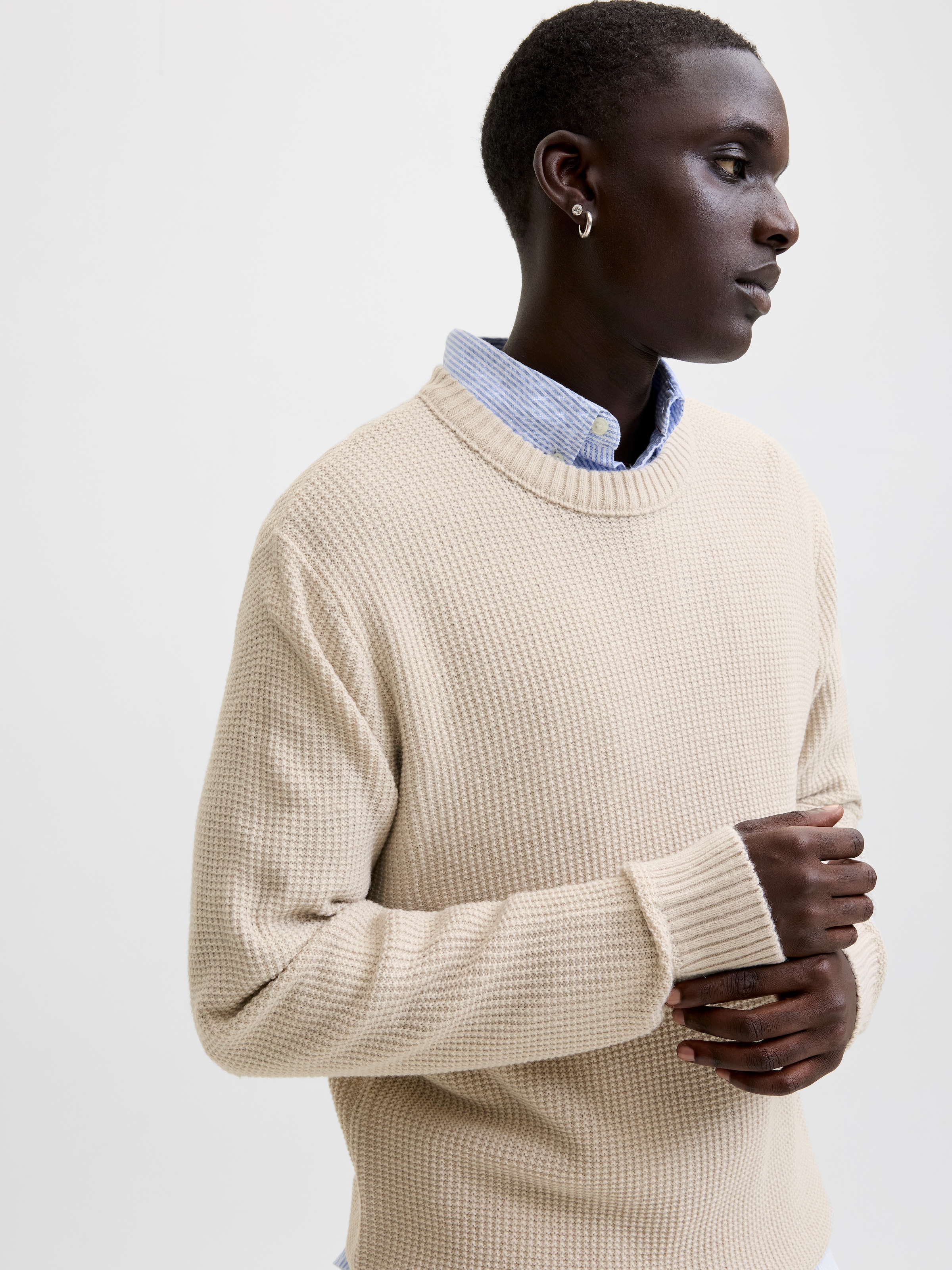 Jack & Jones Strickpullover »JJROY KNIT CREW NECK AW25«