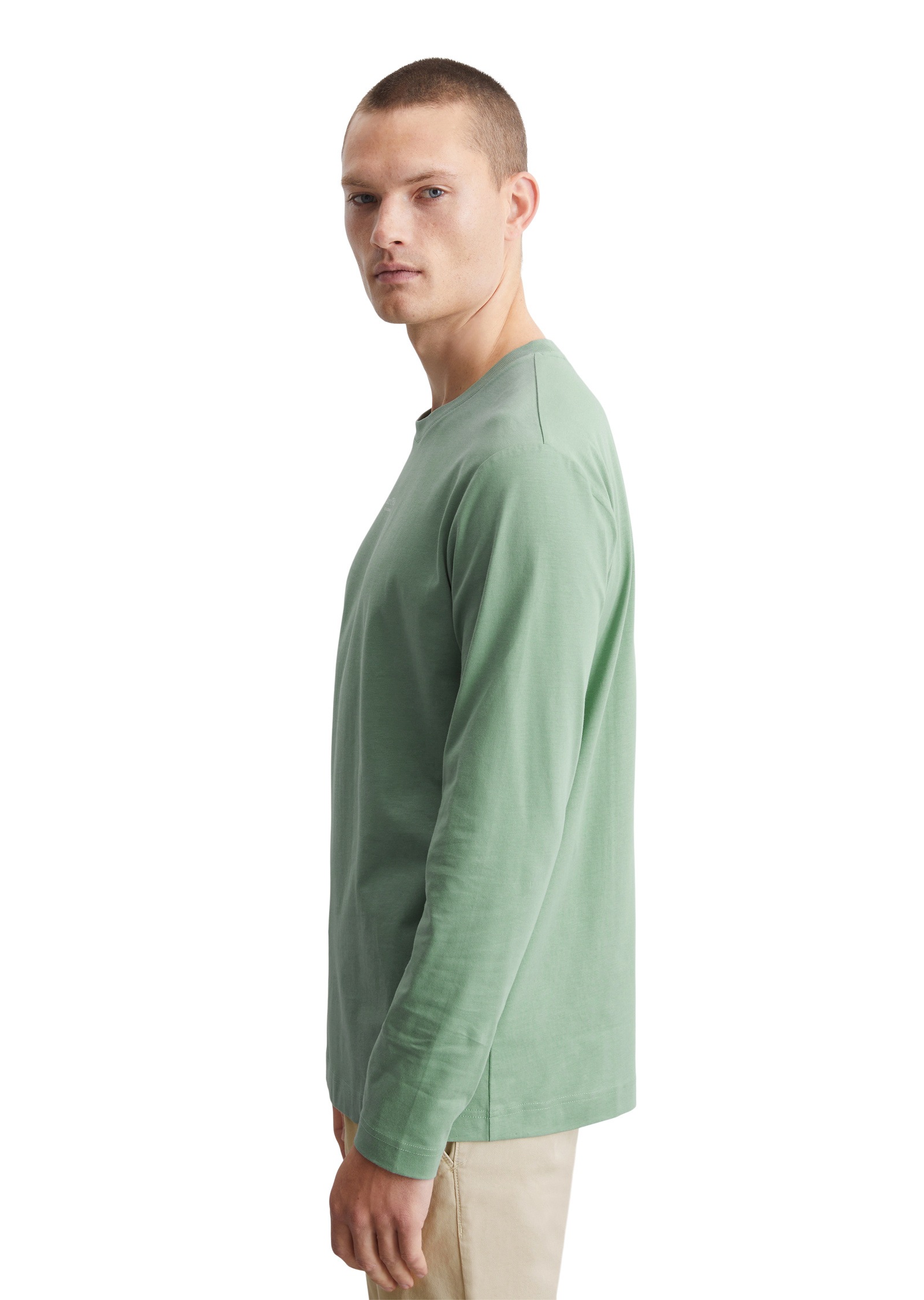 Marc OPolo Langarmshirt "aus reiner Bio-Baumwolle" günstig online kaufen