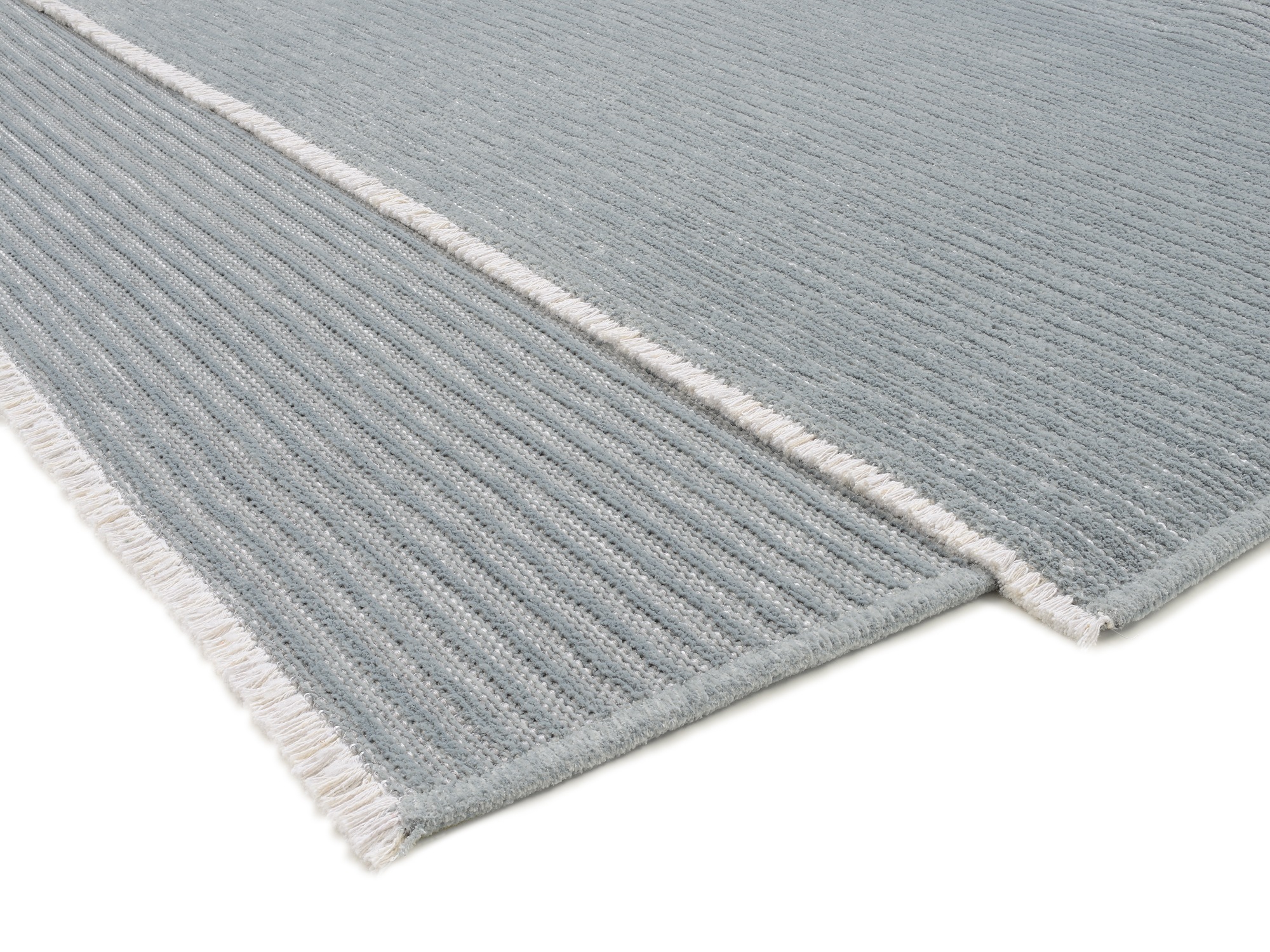 Teppich OCI DIE TEPPICHMARKE "JOKER OF STRIPES", grau, B:80cm H:5mm L:150cm, Polyester, Teppiche, Teppich, Wendeteppich, weiche flache Oberfläche 3