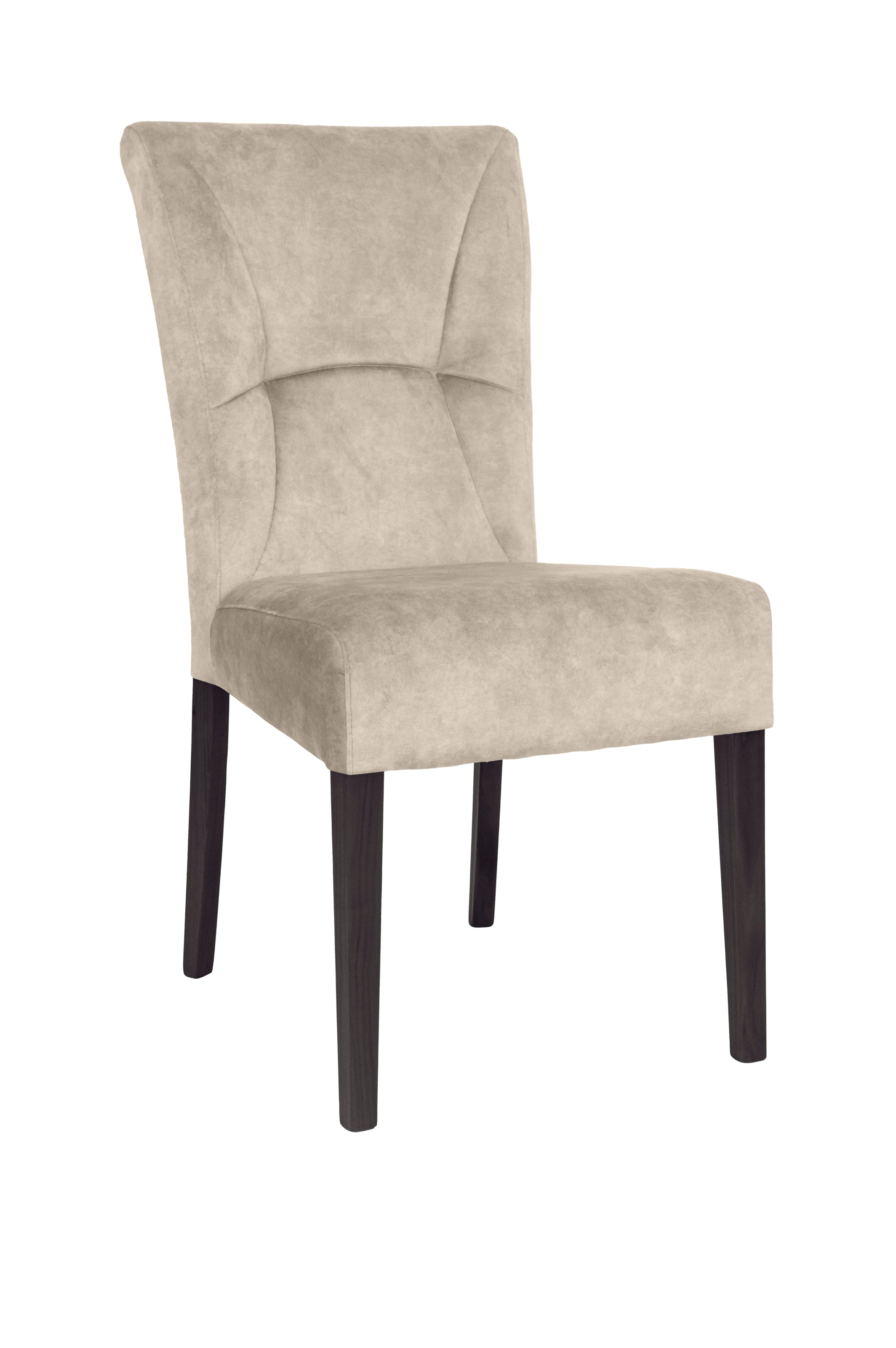 Home affaire 4-Fußstuhl "Henry" (Set) 2 Stk. Samtvelours Sitz und Rücken ge günstig online kaufen