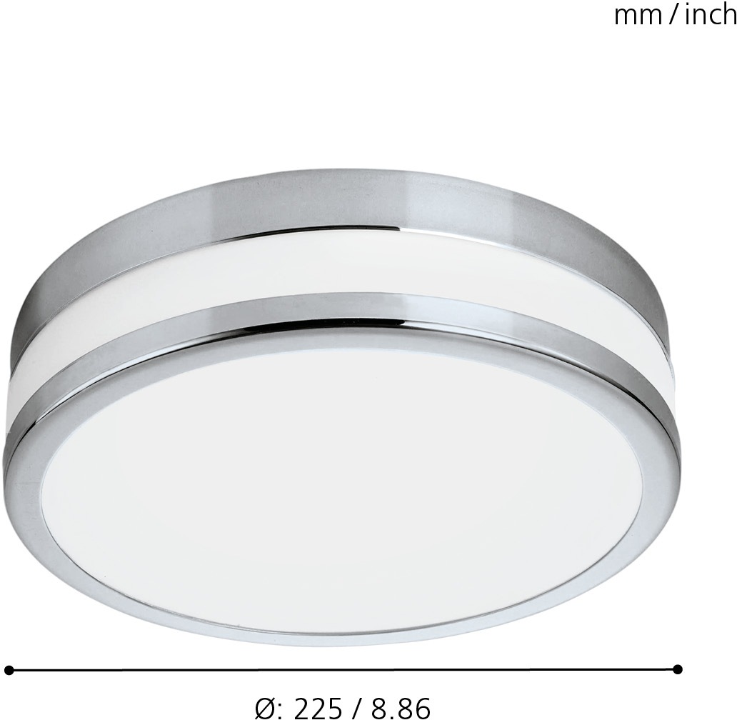 Elektro-Armatur Palermo vegg/tak krom 11w LED IP44 - 94998 2