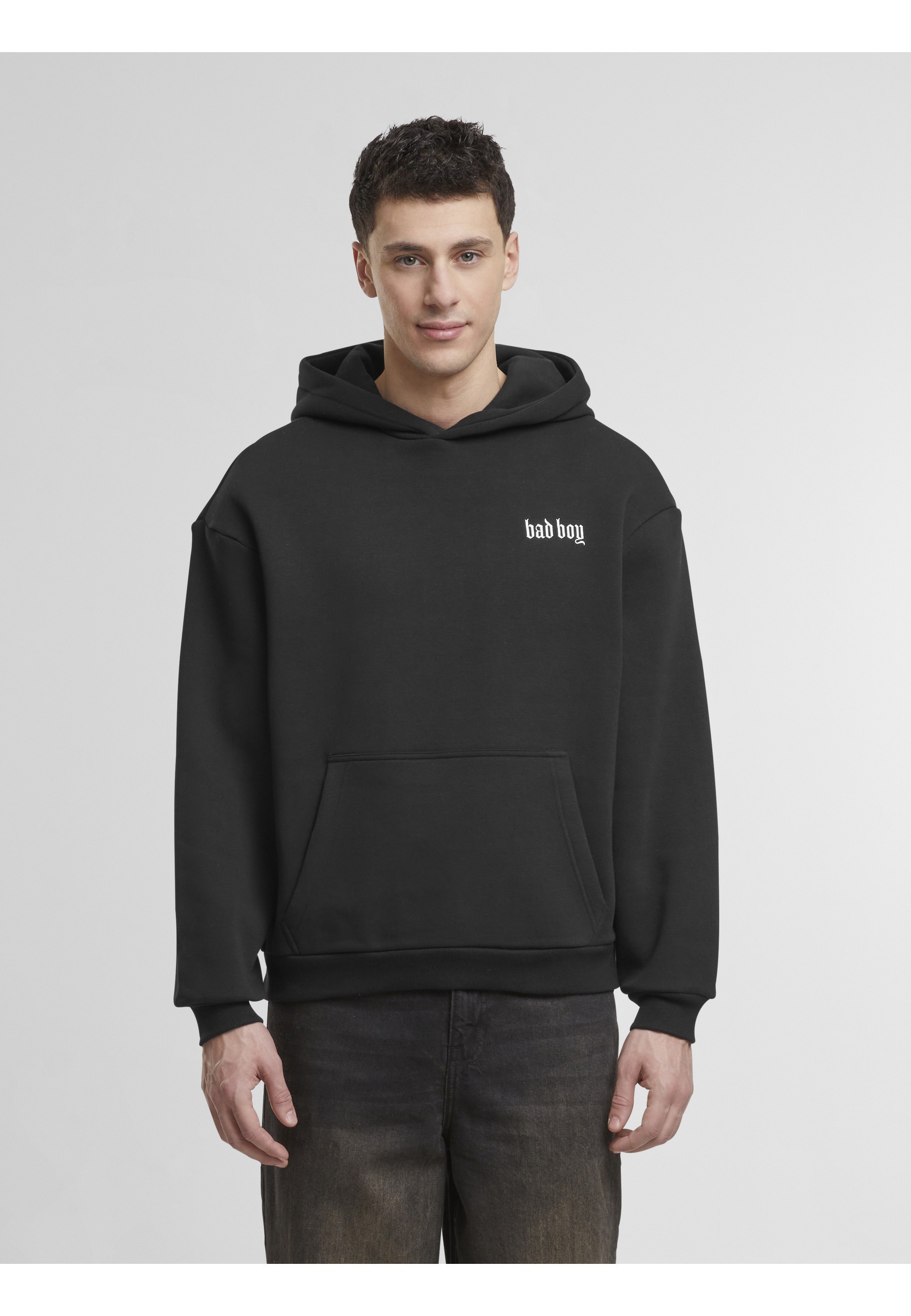 MisterTee Kapuzenpullover »MisterTee Bad Boy EMB Fluffy Hoody« 1 Stk.