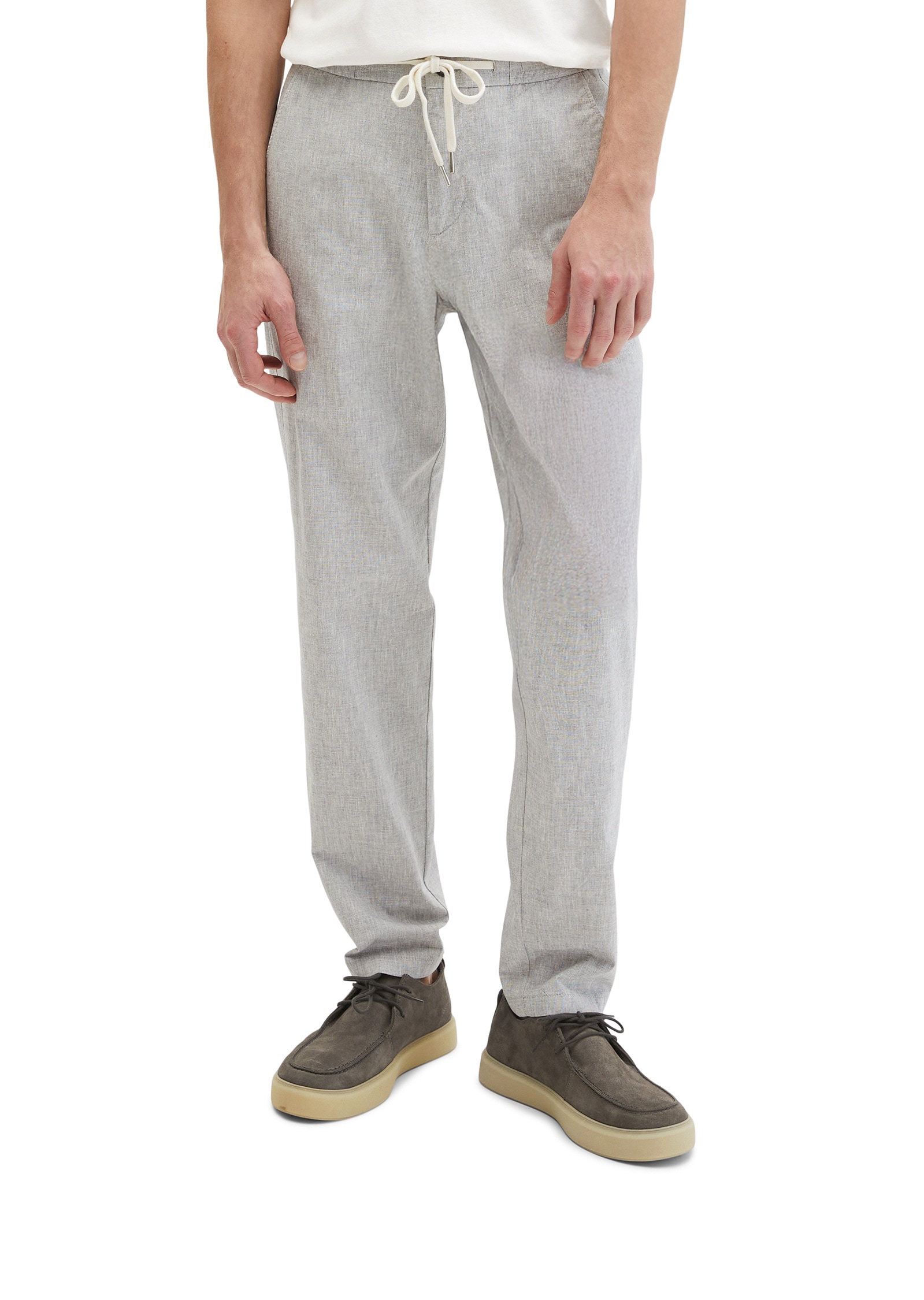 Marc OPolo Chinohose "aus Bio-Baumwoll-Leinen-Mix" günstig online kaufen