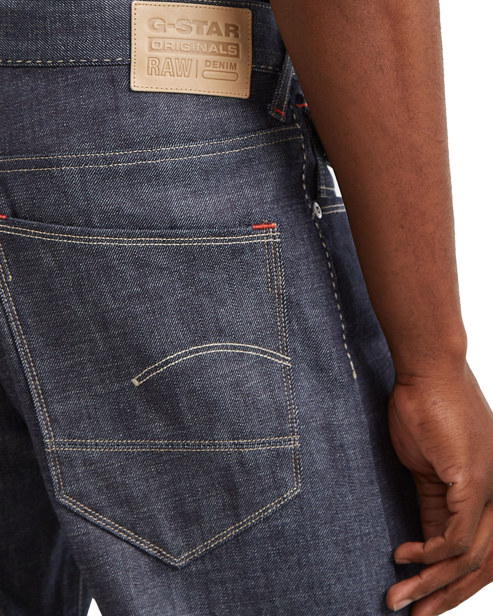 G-star pour homme. D26141-D945-001 Jeans Morry FWD Regular Tapered navy (33/36), Casuel, Denim, Durable, Marine, Coton Recyclé 3
