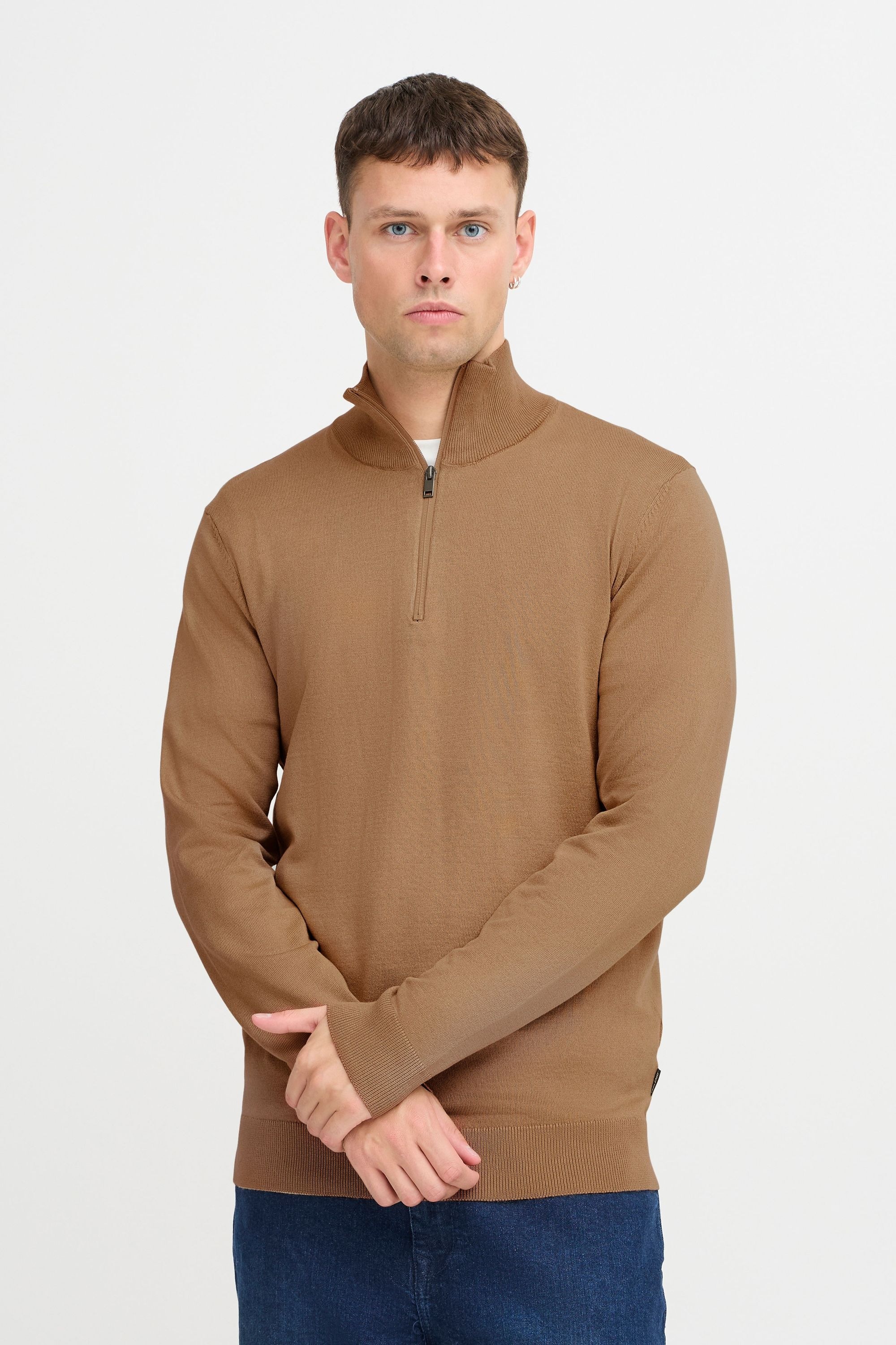 Blend Troyer "BHPullover" Stilvoller Troyer mit Reißverschluss günstig online kaufen
