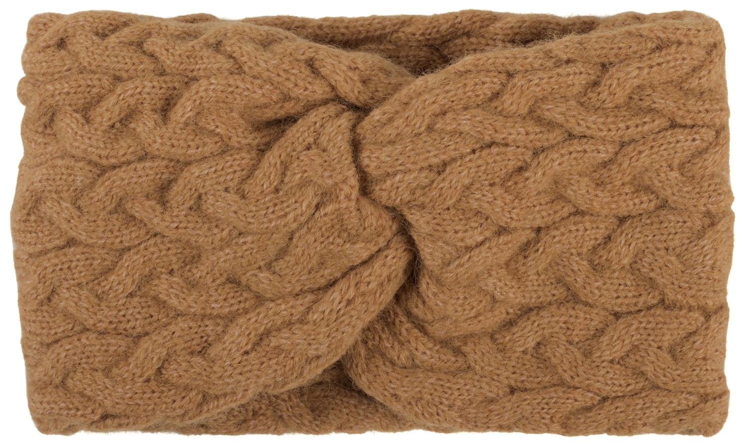 styleBREAKER Stirnband "Strick Stirnband mit Zopfmuster und Twist Knoten" 1 günstig online kaufen