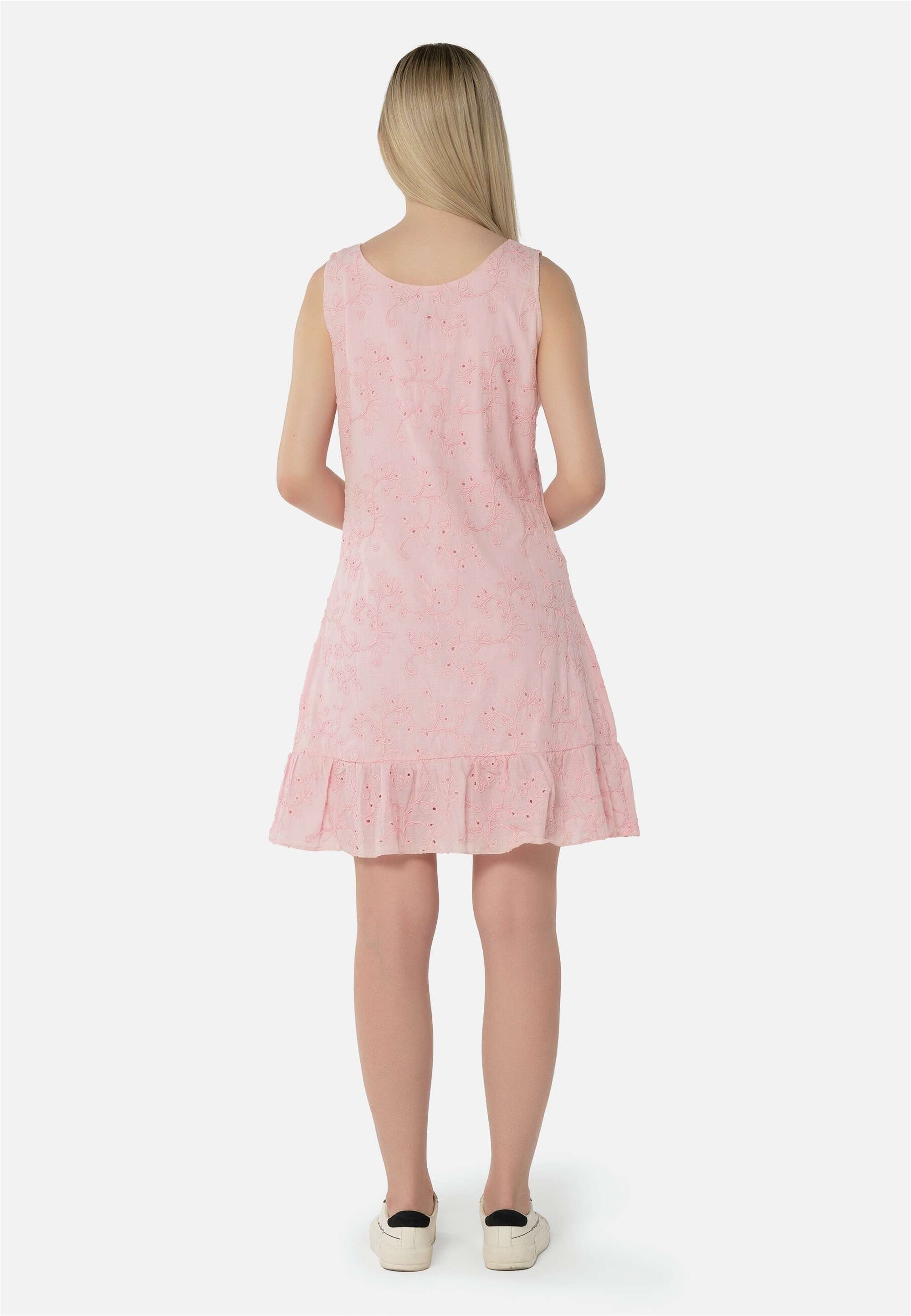 freshlions Jerseykleid »Avery«, mit gerafftem Faltenrock