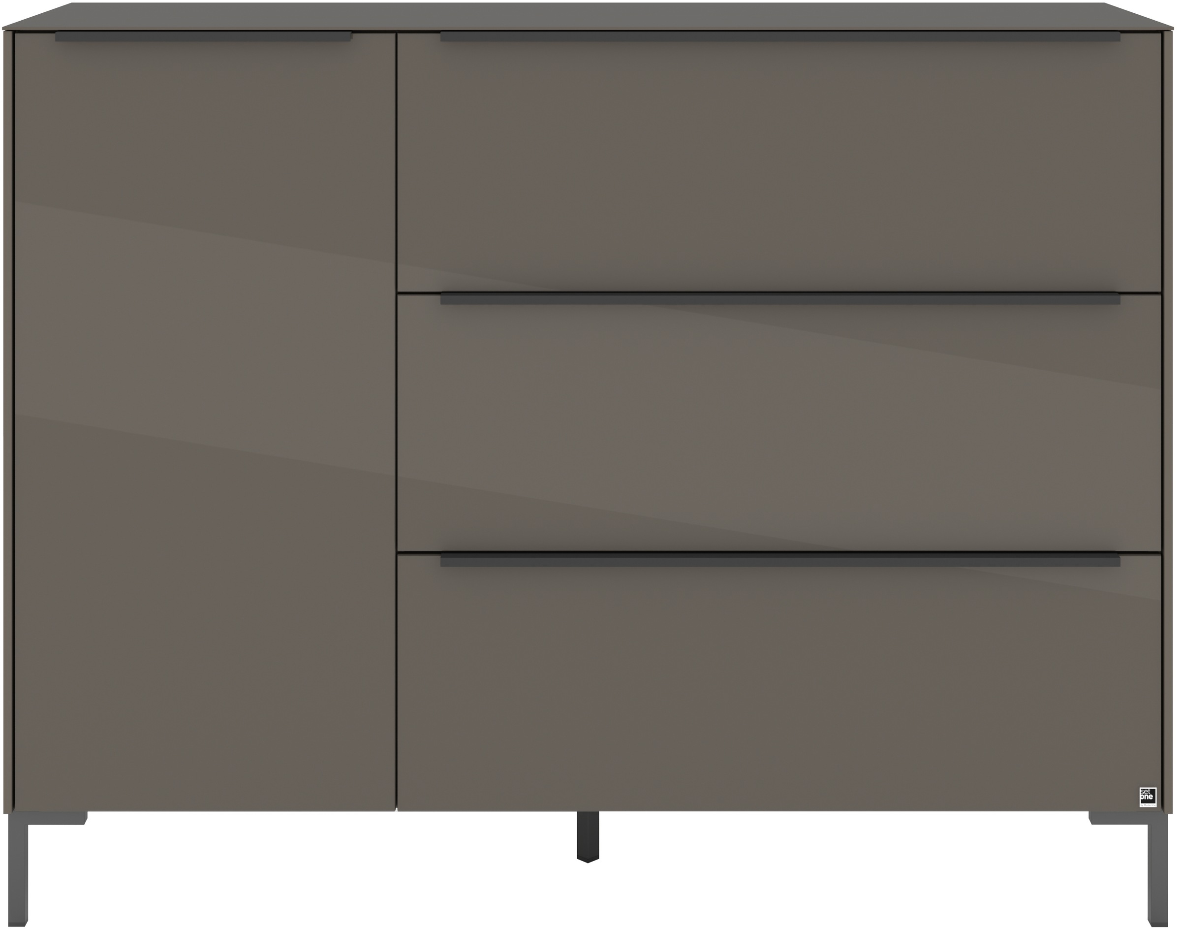 set one by Musterring Sideboard "Reno" 1 Stk. tlg. Mit Winkelfuß in diverse günstig online kaufen