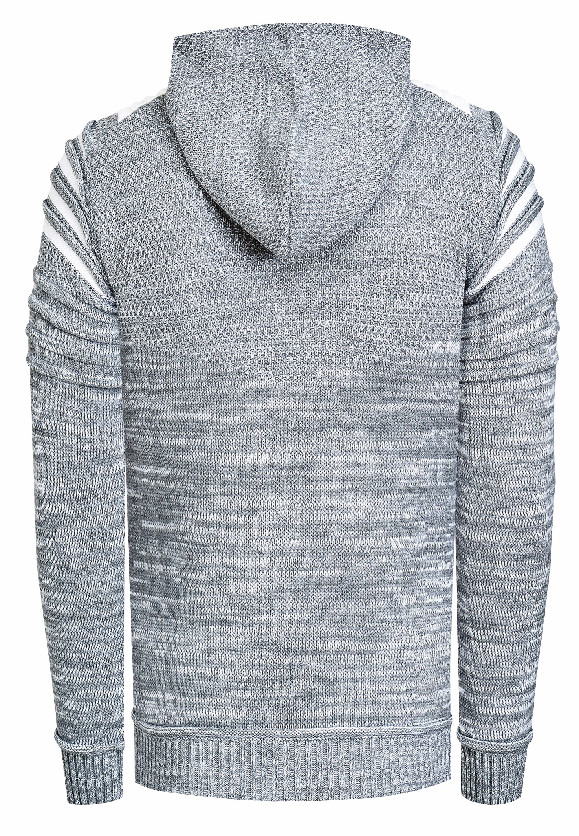 Rusty Neal Kapuzensweatshirt, in modernem Strickdesign