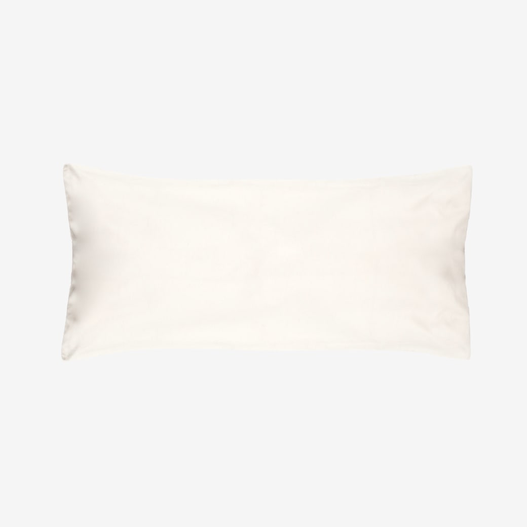 Wolkenfeld Kissenbezug "Mako-Satin Baumwolle Kopfkissenbezug - Premium Kissenbezug" Größe 80x80 und 40x80 cm; versteckter Reißverschluss