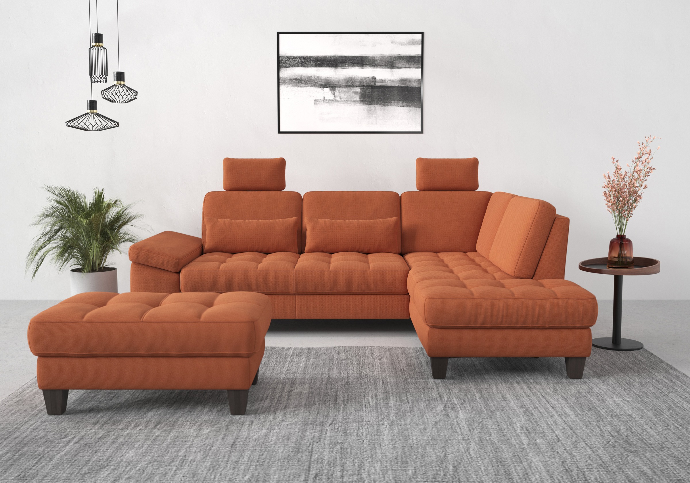 sit&more Stauraumhocker »Westham«, wahlewise mit/ohne Federkern