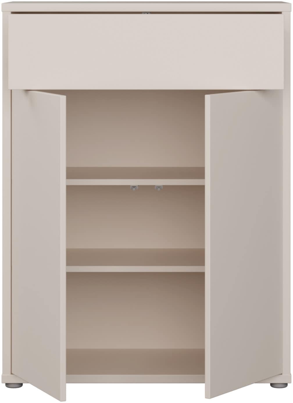 FORTE Schuhschrank B/H/T 74,5/99,1/34,9 cm Push to open, 12 Paar Schuhe