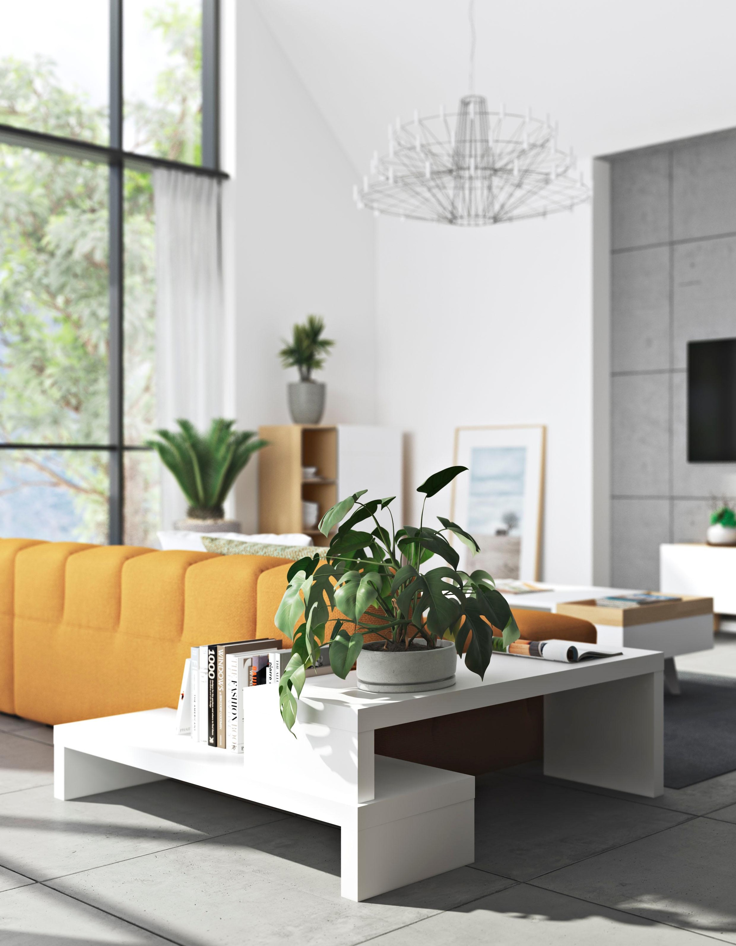 TemaHome Lowboard »Cliff«, Kommode in raffinierter Optik und aus schönem Holz, Breite 235 cm