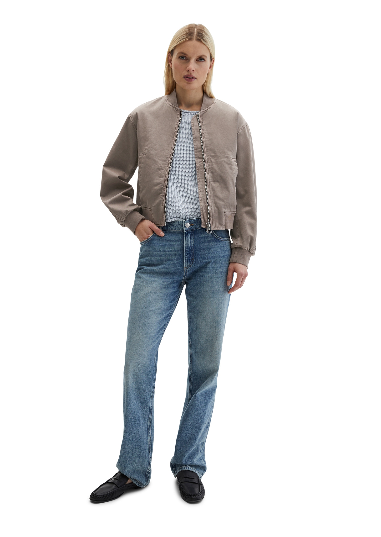 Marc O'Polo Outdoorjacke »aus reiner Bio-Baumwolle«