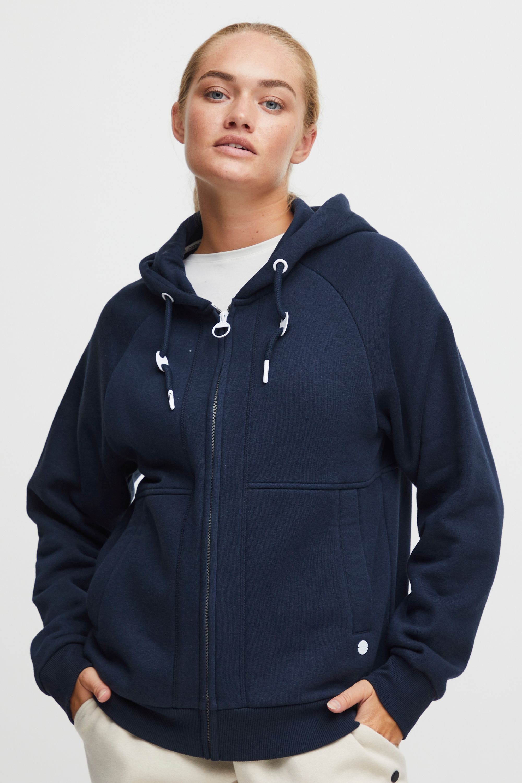 OXMO Sweatjacke OXAndie Modischer Pullover günstig online kaufen