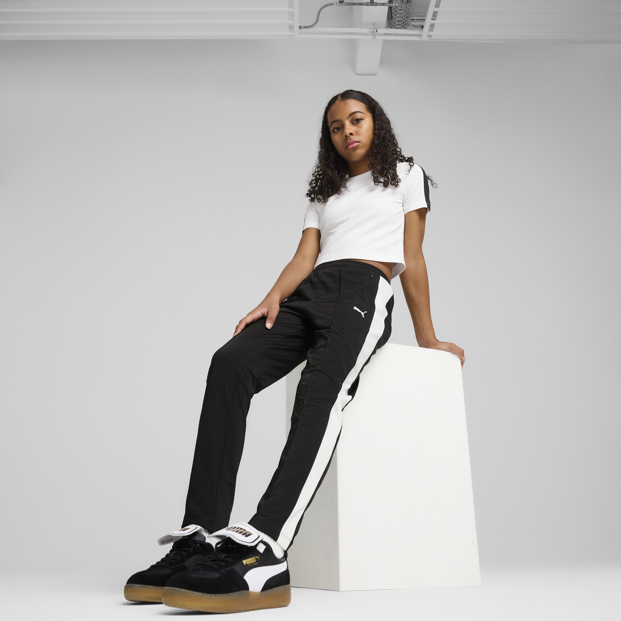 PUMA Sporthose »T7 ALWAYS ON Slim Trainingshose Mädchen«