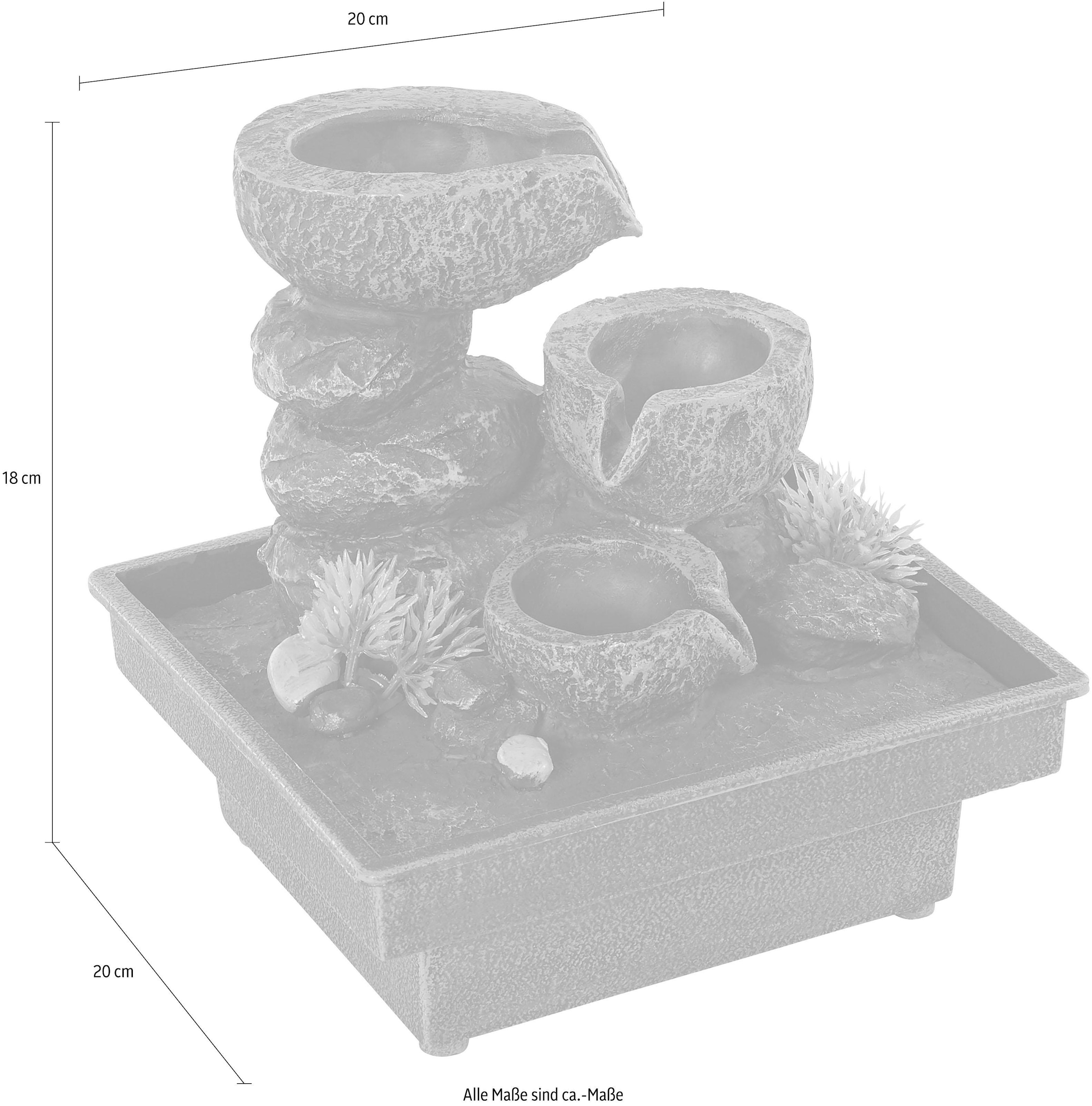 | kaufen Stones« Zimmerbrunnen pajoma »Floating BAUR