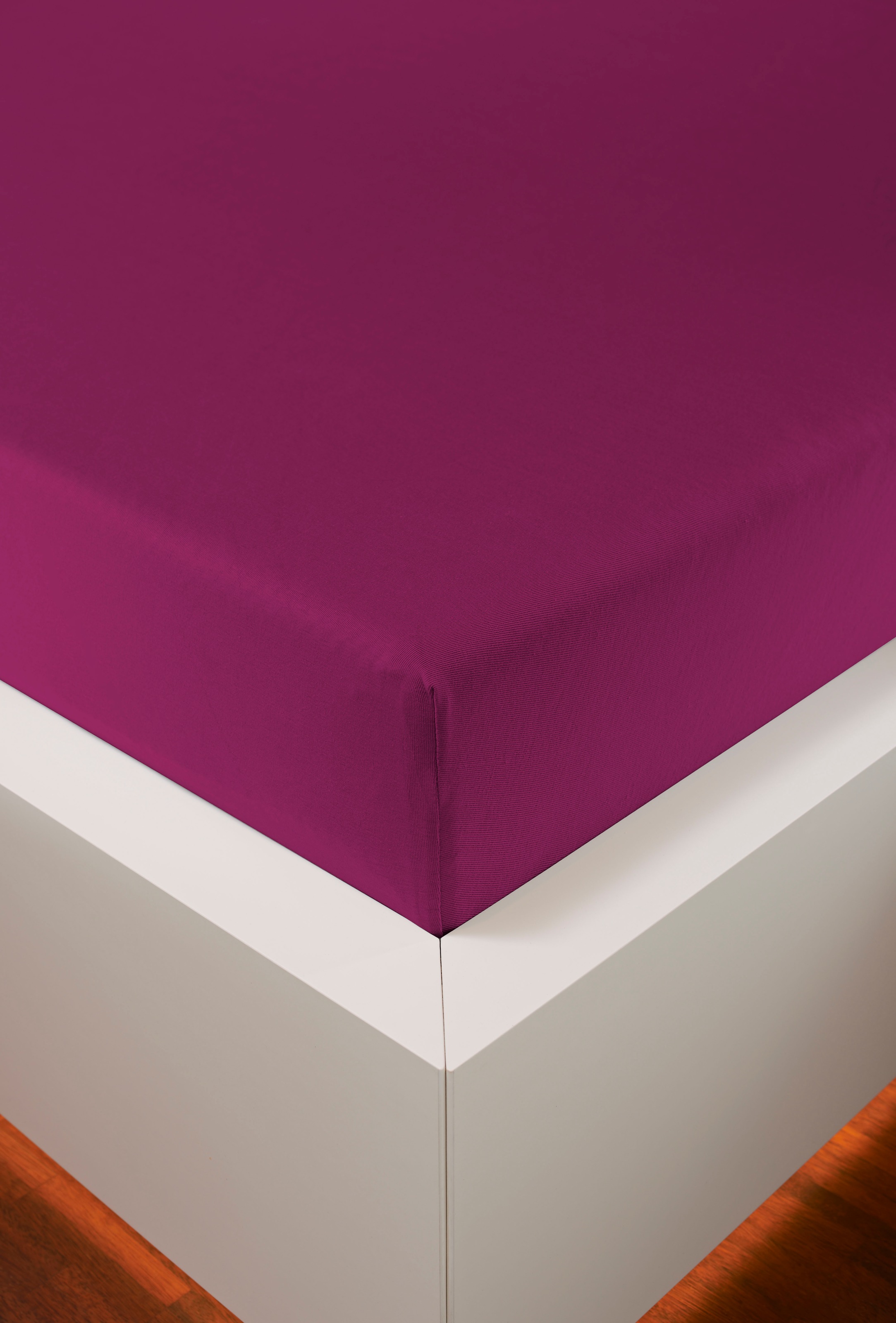 bellana "Melone Topper in Gr. 90x200, 140x200 oder 180x200 cm" Baumwolle, für Matratzen bis 10 cm Höhe, Spannbetttuch