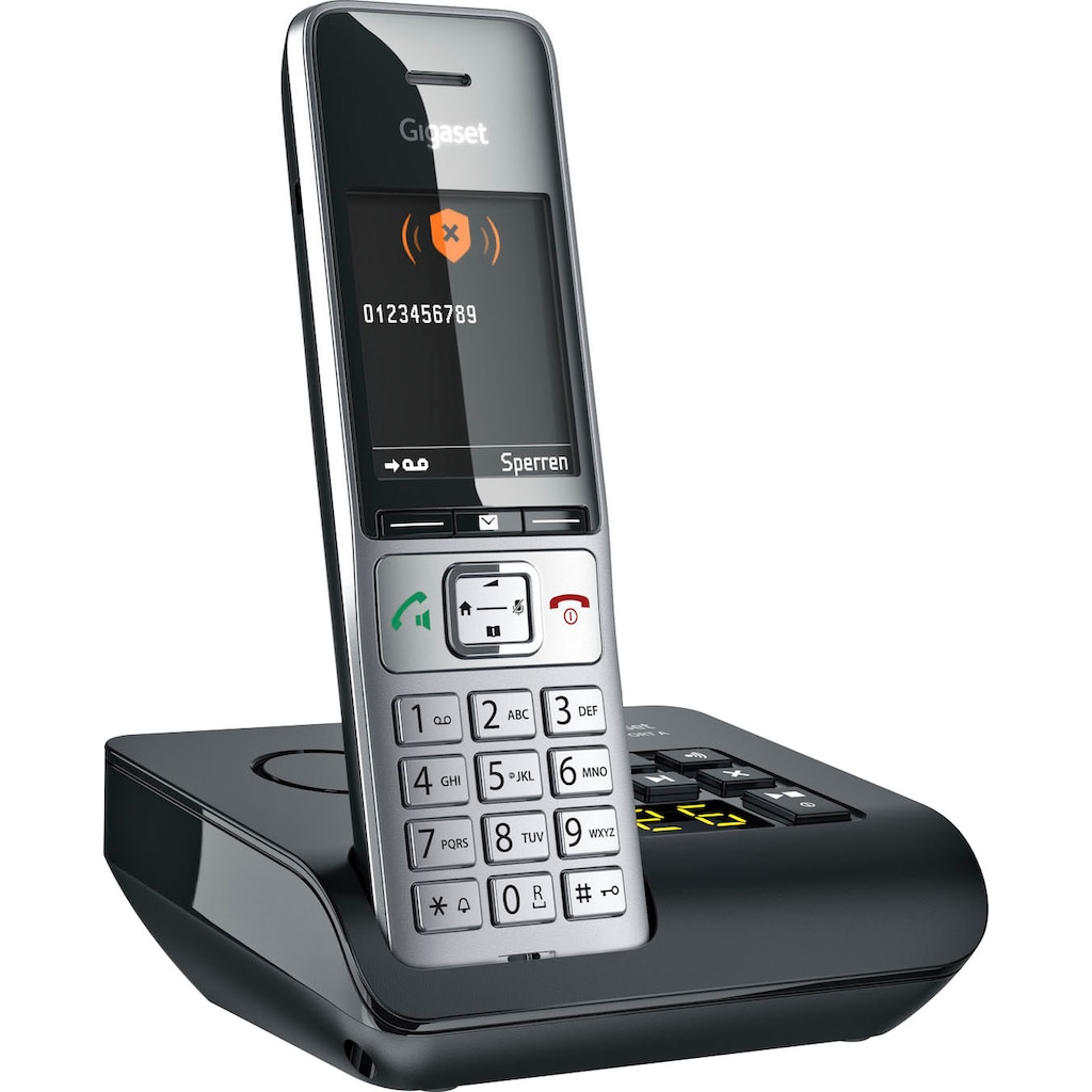 Gigaset Schnurloses DECT-Telefon »COMFORT 500A«, (Mobilteile: 1)