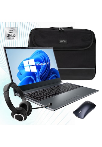 Notebook »Set 2460 inkl. Tasche, ST-GH577 Headset, MARVO DWM102BK Wireless Maus«,...