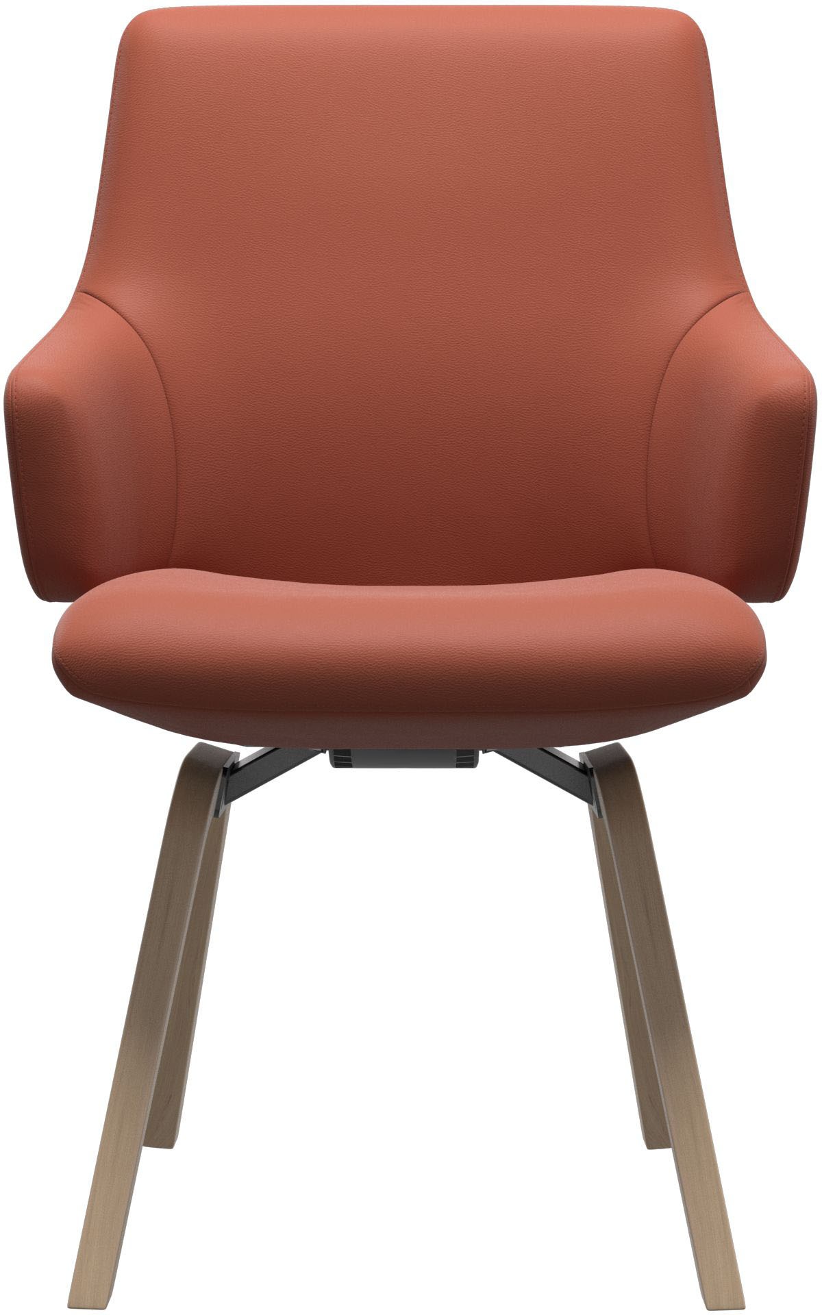 Stressless® Polsterstuhl »Laurel«, Leder PALOMA, Low Back mit Armlehne, Größe L, mit schräggestellten Beinen in Eiche