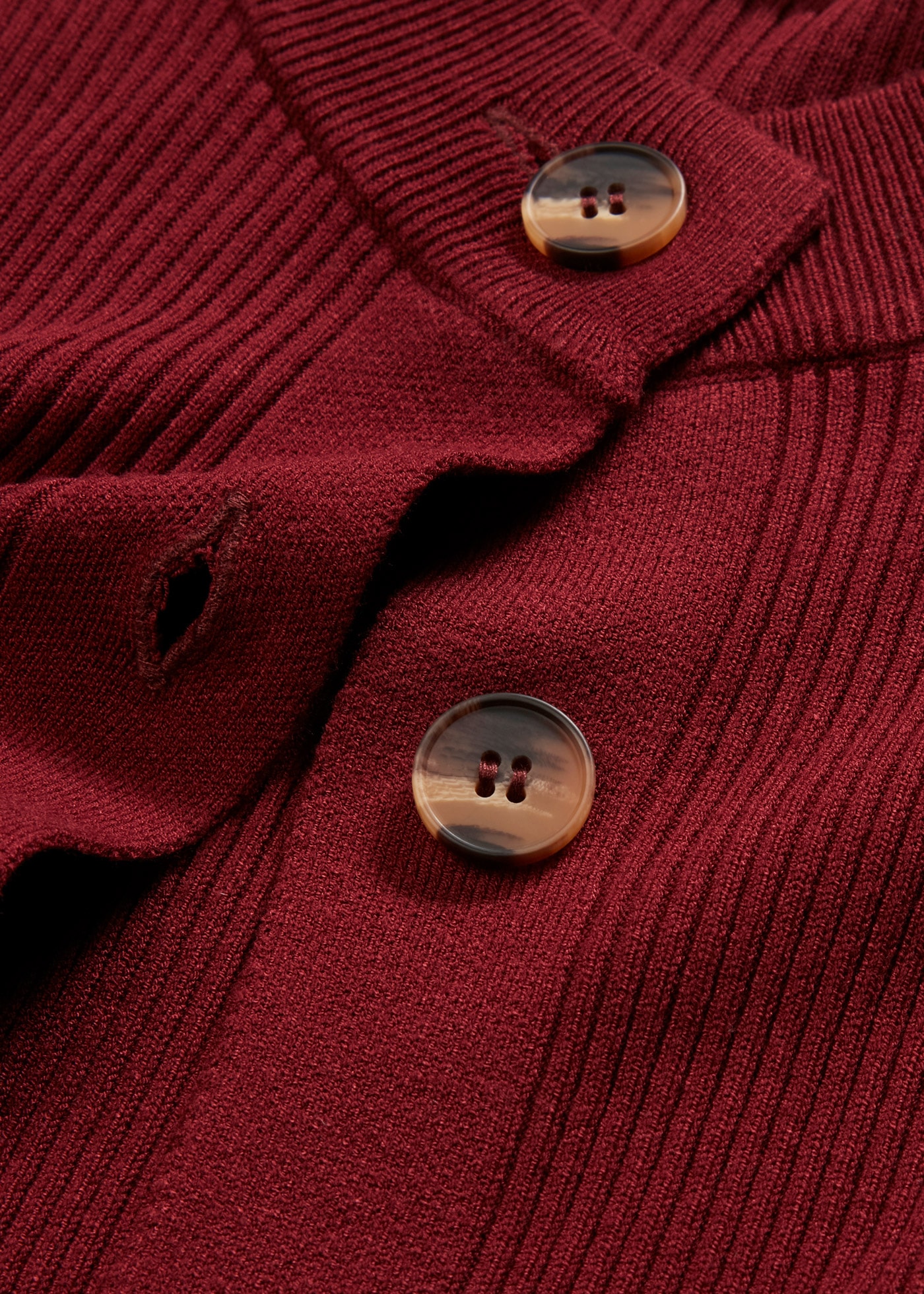 bonprix Strickjacke , Ripp-Strickjacke in Viskose-Mix
