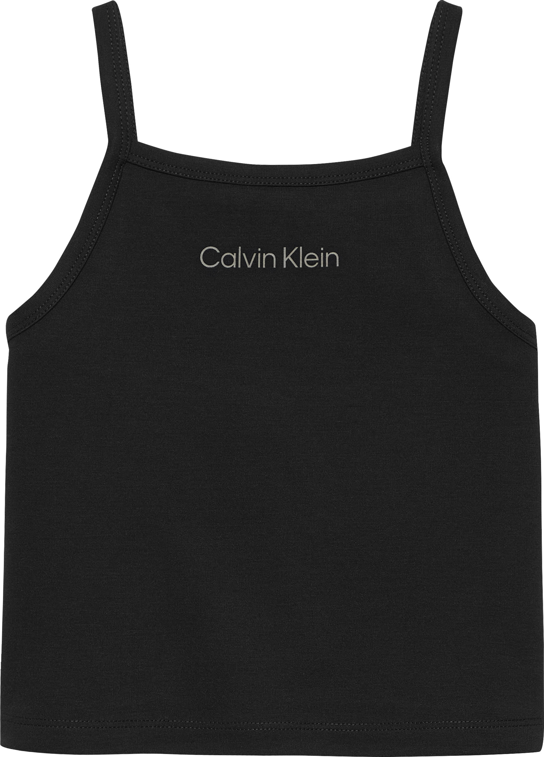 Thumbnail - Calvin Klein Jeans T-Shirt "PUNTO STRAP TOP" mit Logoschriftzug