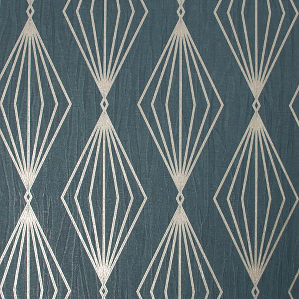 Boutique Vliestapete »Marquise Geo«, geometrisch, Dunkelgrün - 10mx52cm