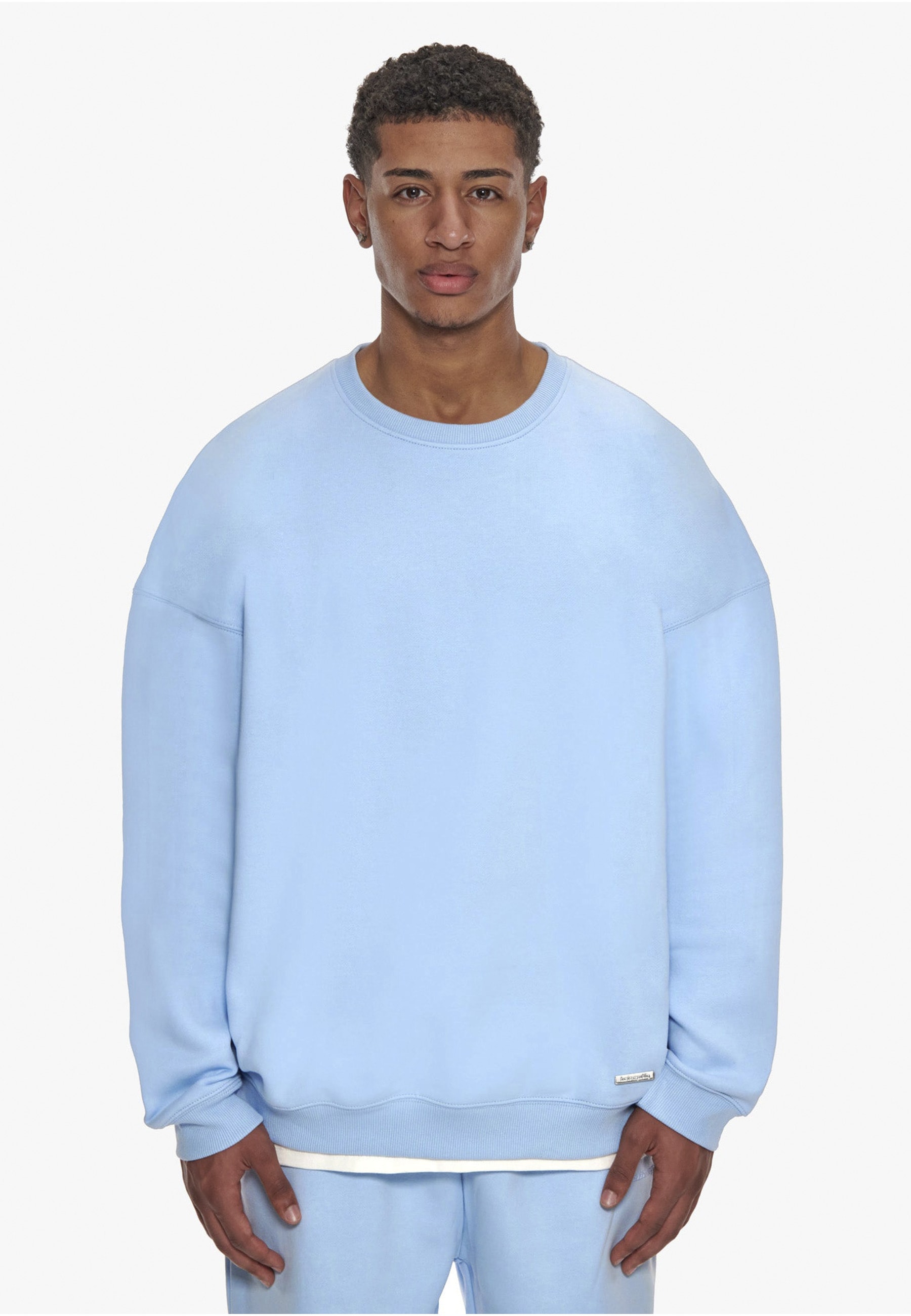 Dropsize Sweater »Dropsize Herren Super Heavy Blank Sweater«, 1 Stk.
