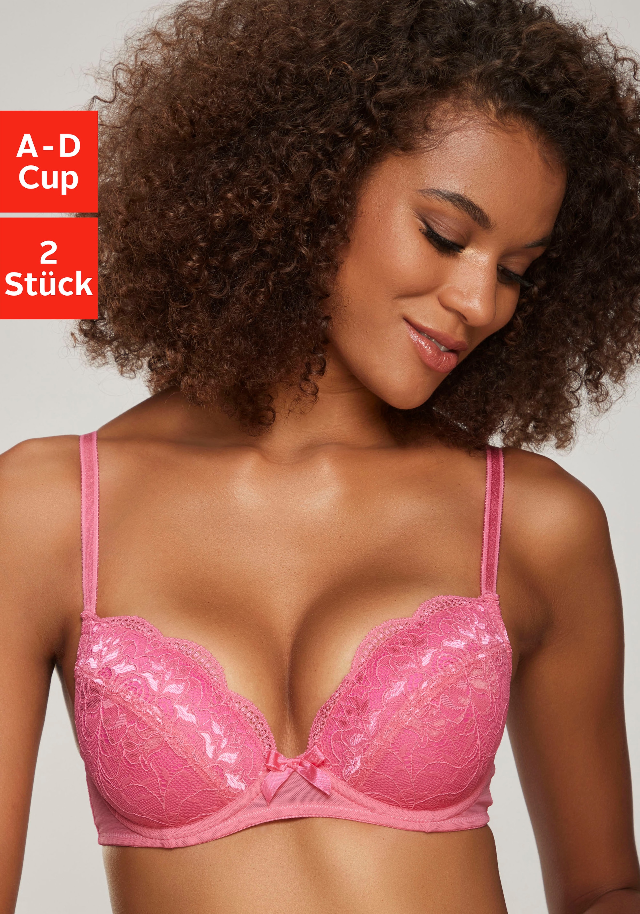 petite fleur by Lascana Balconette-BH Packung, mit hübscher Spitze, Dessous