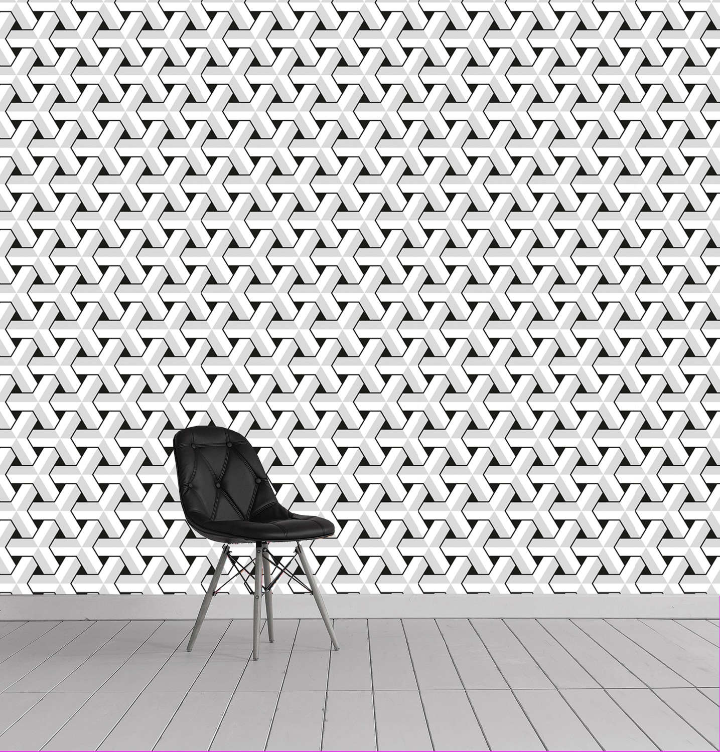 queence Vinyltapete »Andrew« Farbverlauf | abstrakt | bedruckt | gemustert glatt 90x250cm, selbstklebend, kinderleichte Anbringung, , Sticker