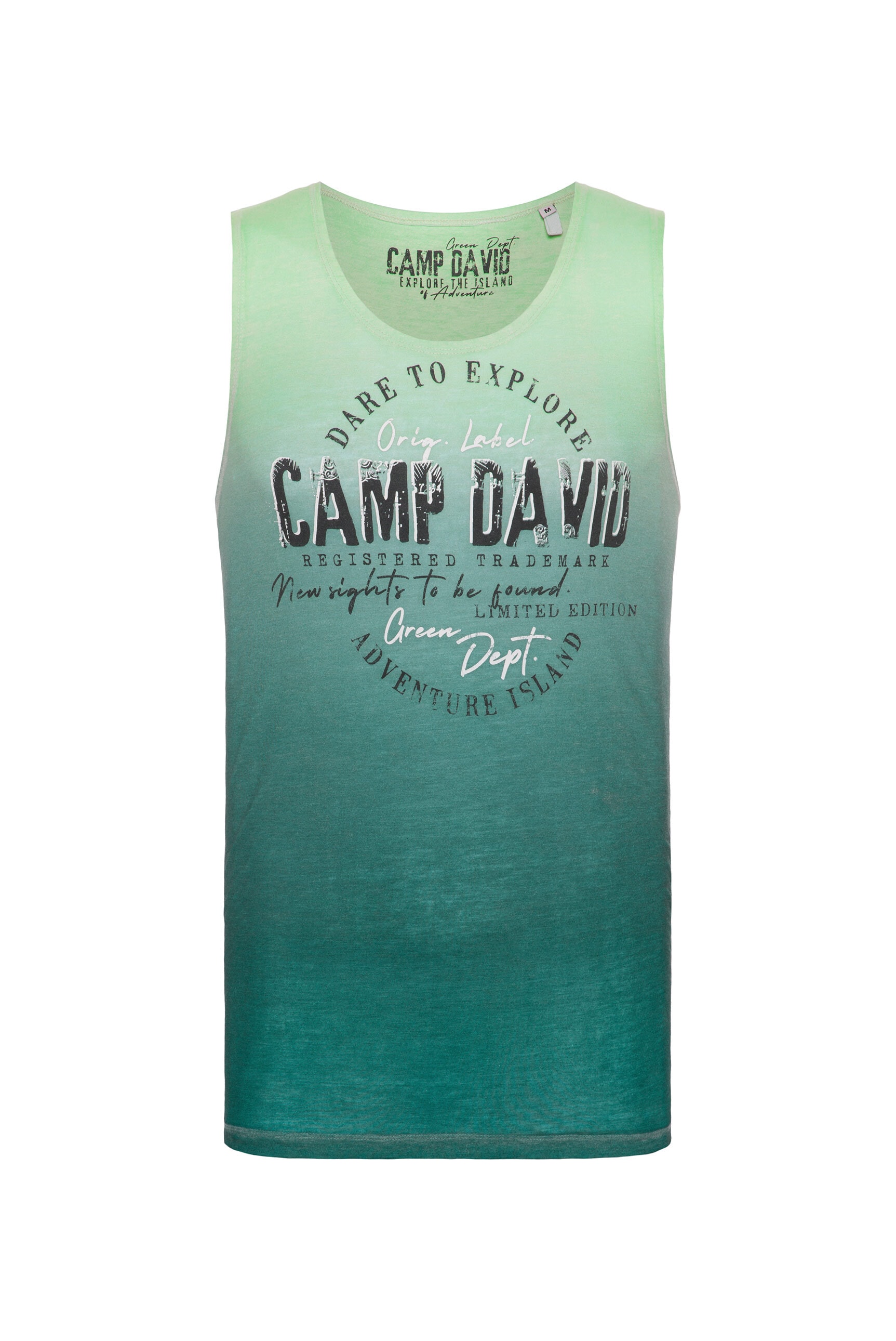 CAMP DAVID Tanktop, mit Logo Print