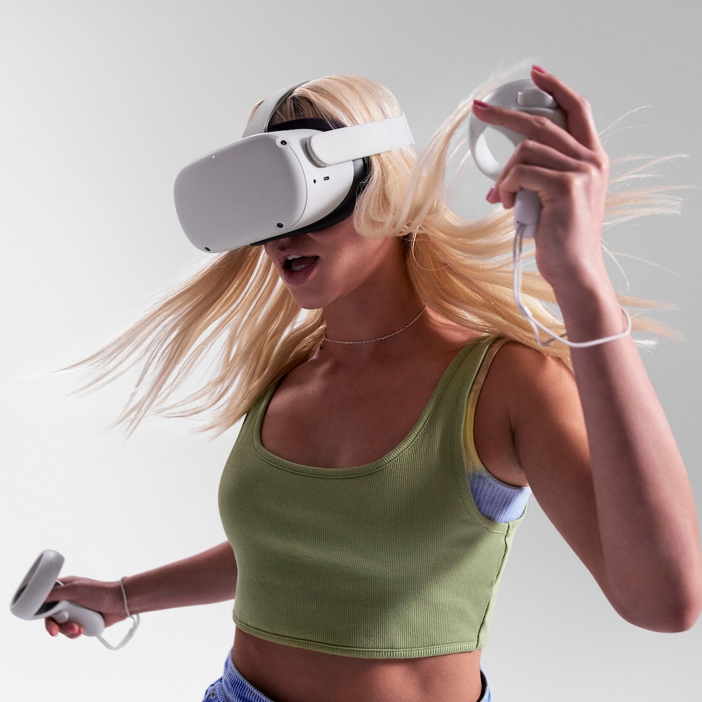 Meta Virtual-Reality-Brille »Quest 2 128 GB«