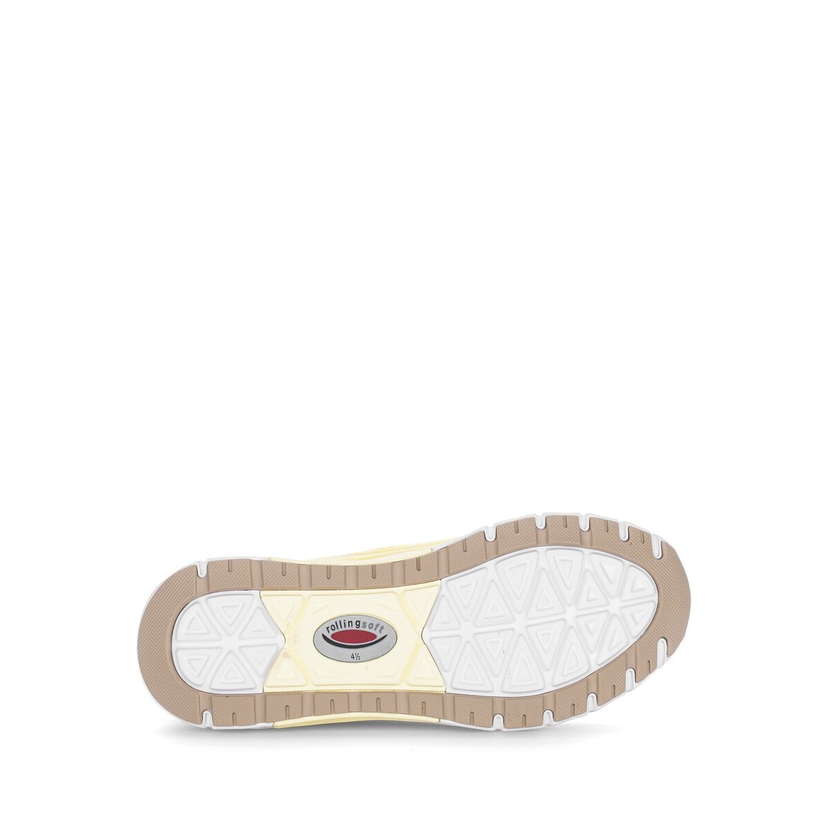 Sneaker GABOR "Sneaker low", Damen, Gr. 43, gelb, Schuhe Sneaker 3