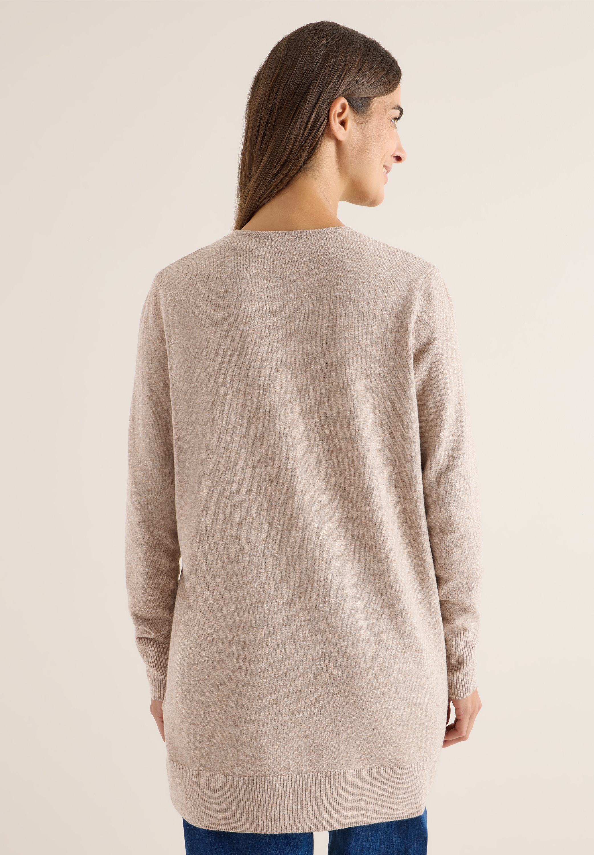 Cecil Longstrickjacke, aus softem Materialmix