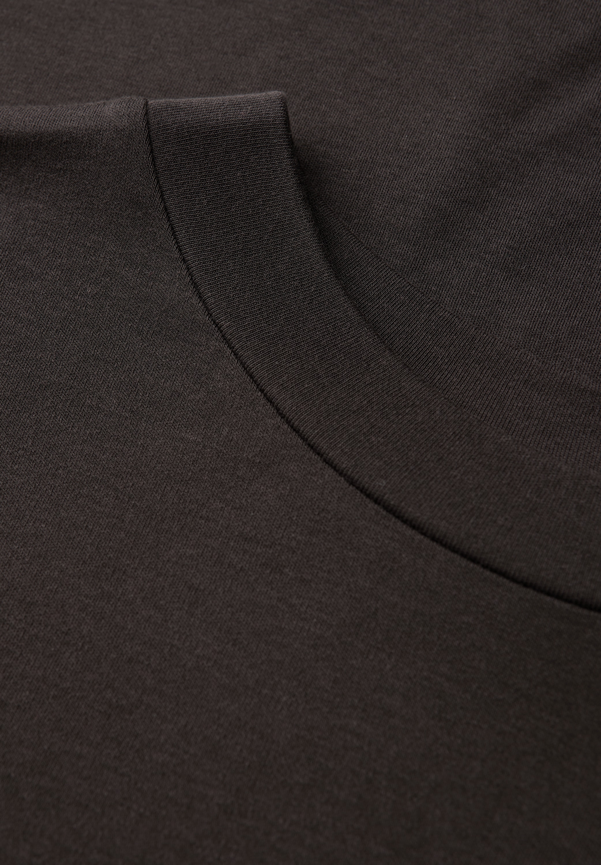 STREET ONE STUDIO Rundhalsshirt, mit Rundhalsausschnitt