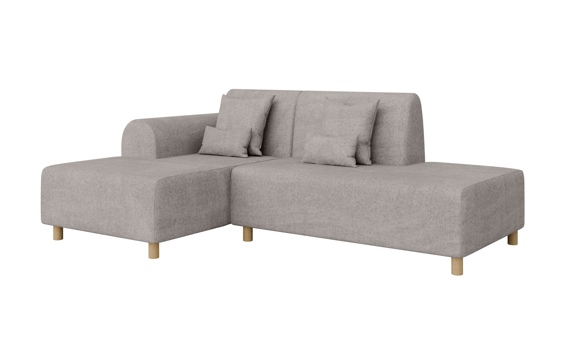 INOSIGN Ecksofa »Suyala«, L-Form mit Hocker