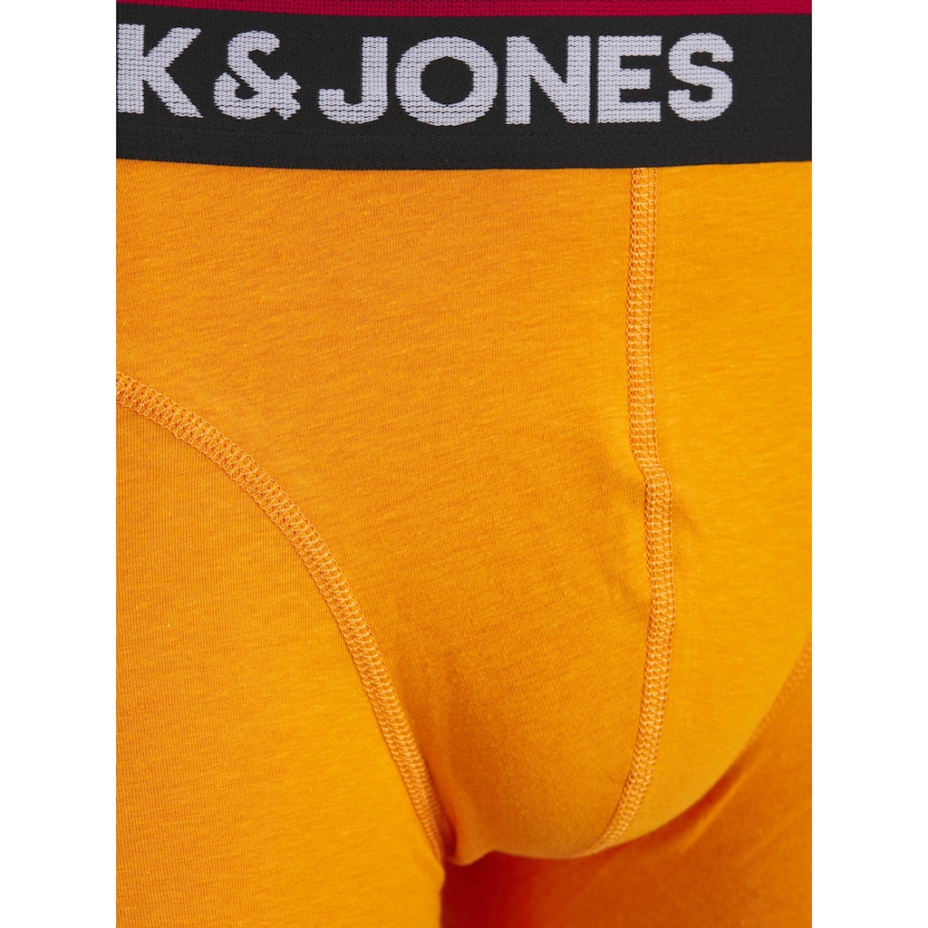 Jack & Jones Boxershorts »JACTOPLINE SOLID TRUNKS 5 PACK BOX«, (Packung, 5 St.)