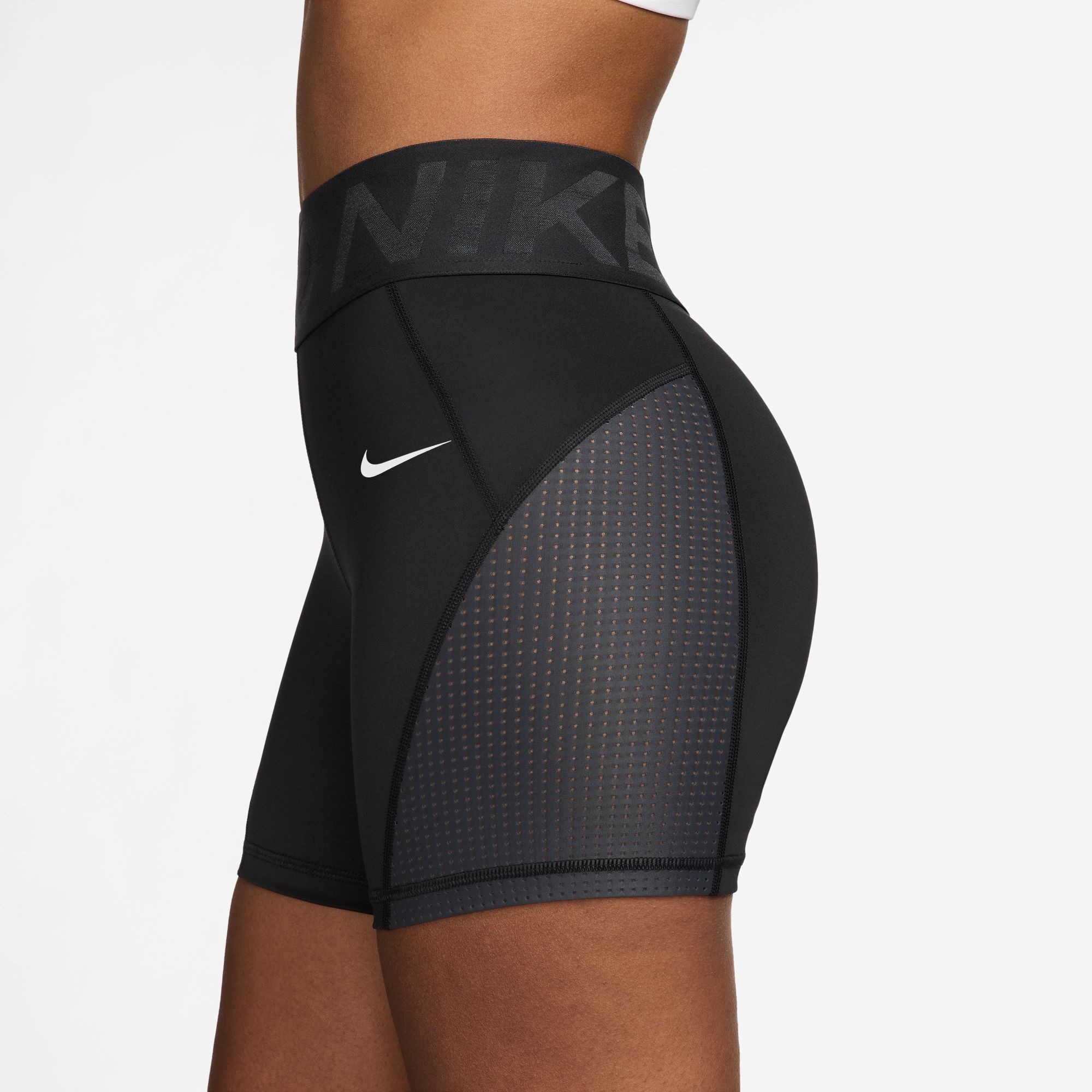 Nike Trainingstights »W NP DF SCULPT HR 5IN SHORT G«  sportlicher Stil