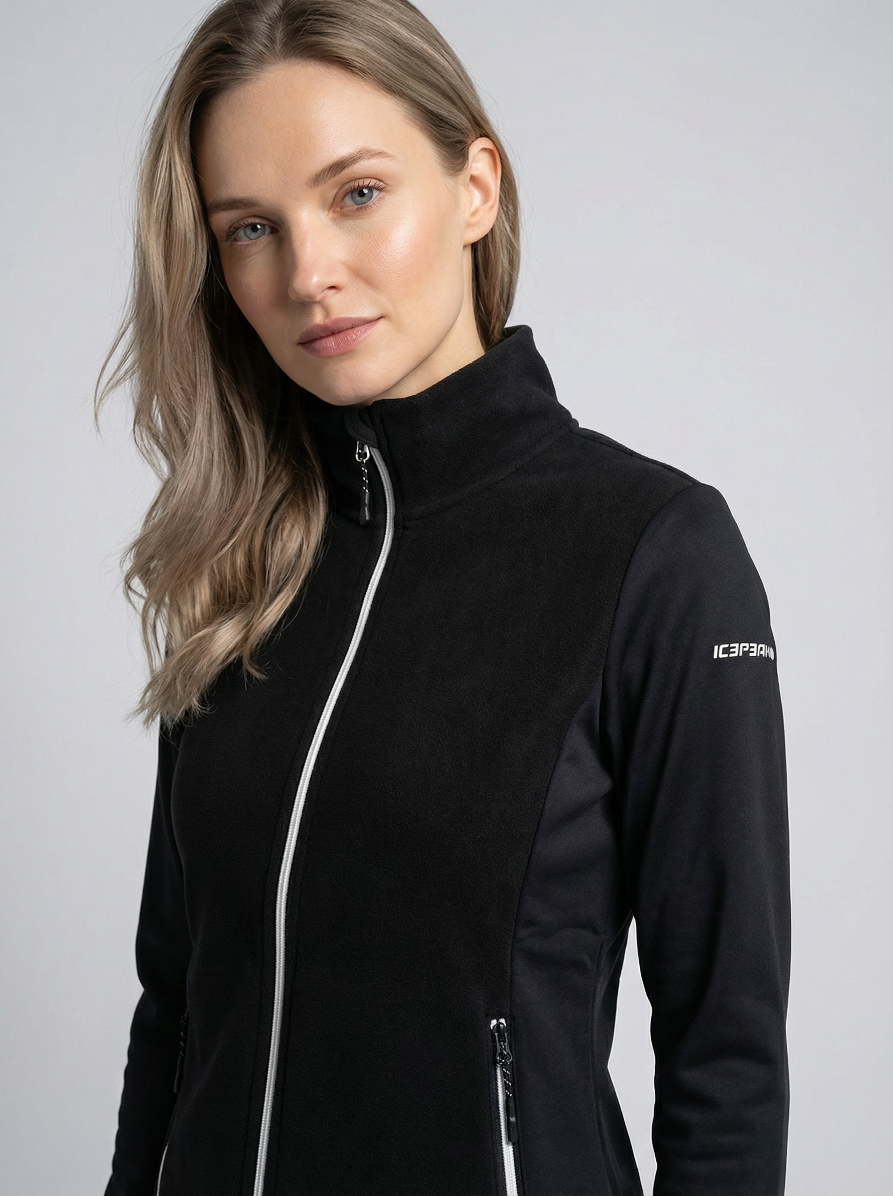 Thumbnail - Icepeak Fleecejacke "ICEPEAK ETTENHEIM" für Outdoor-Aktivitäten, atmungsaktiv, schnell trocknend