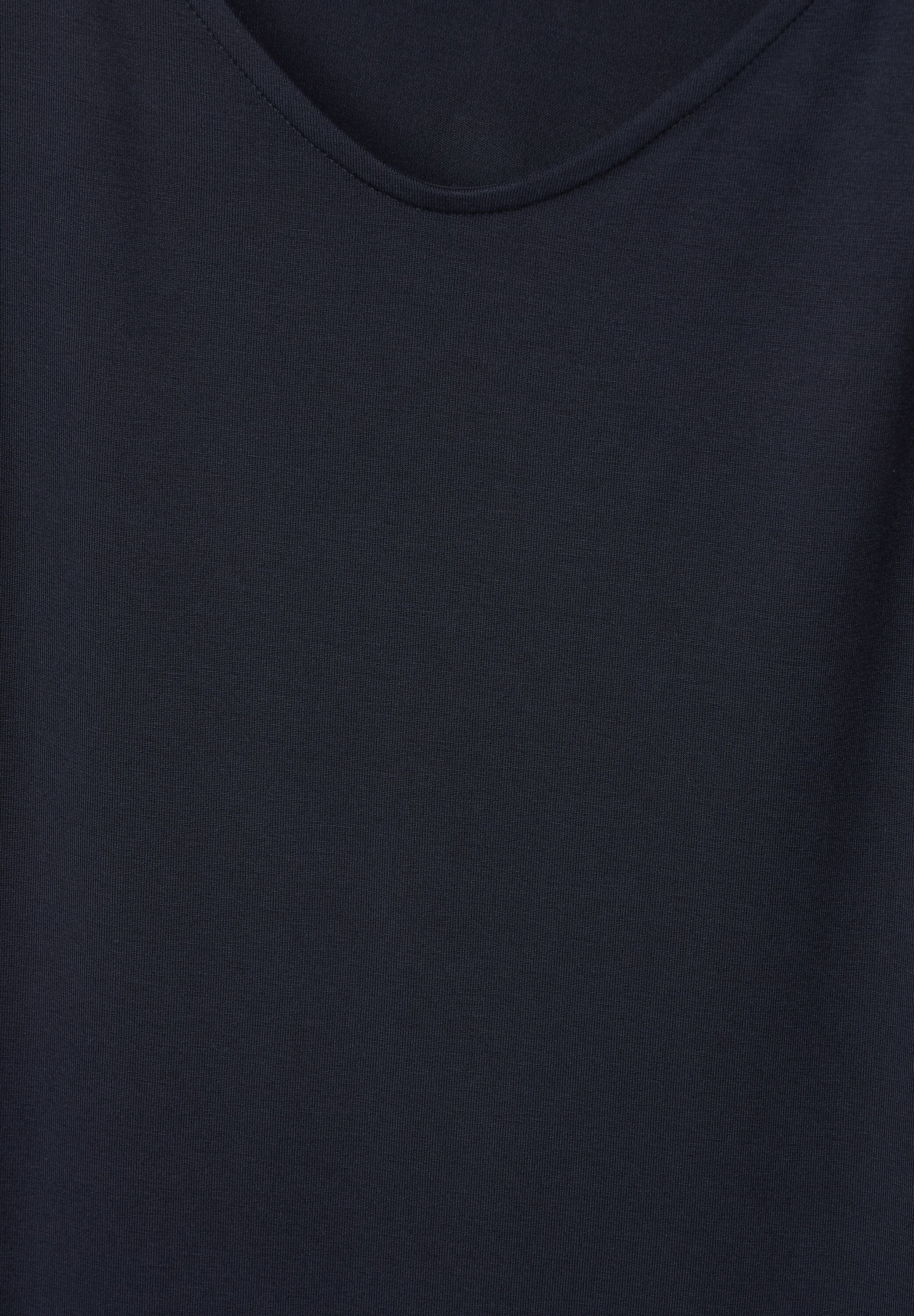 STREET ONE Shirtkleid, in Unifarbe