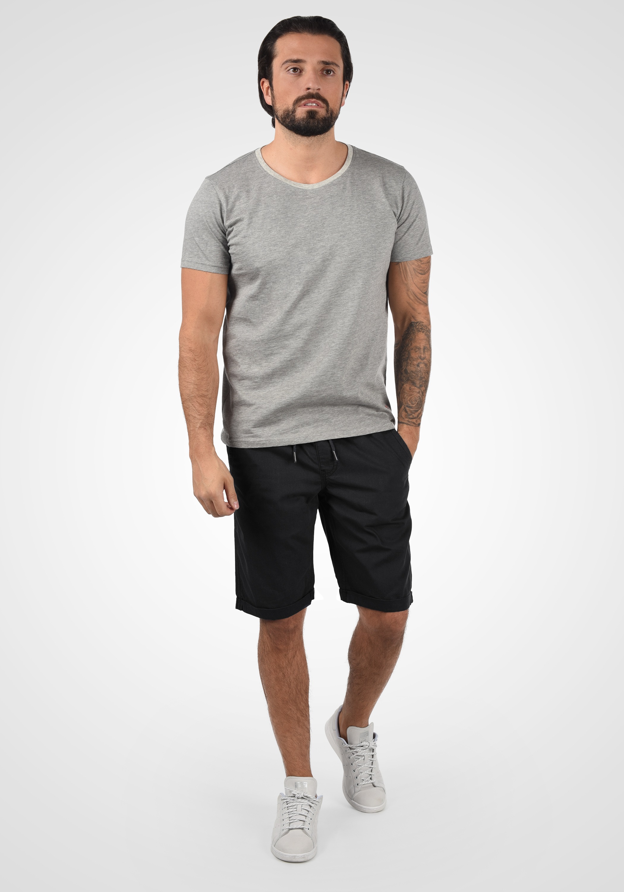 Thumbnail - Blend Chinoshorts "BHClaude" Chino Shorts mit farblich abgesetztem, elastischen Hüftbund