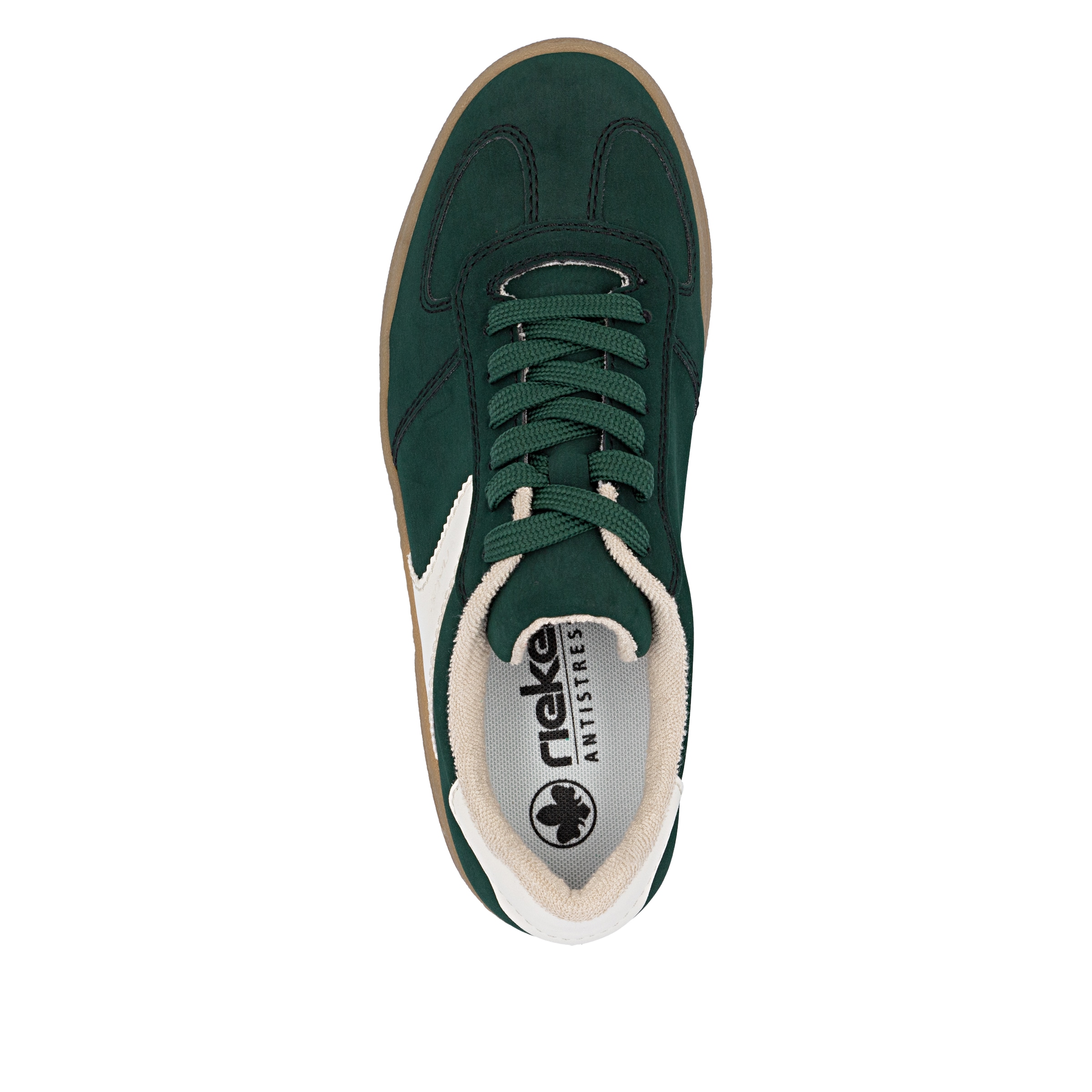 Rieker Plateausneaker, Retro-Sneaker, Basket-Sneaker, Schnürer mit softem Schaftrand