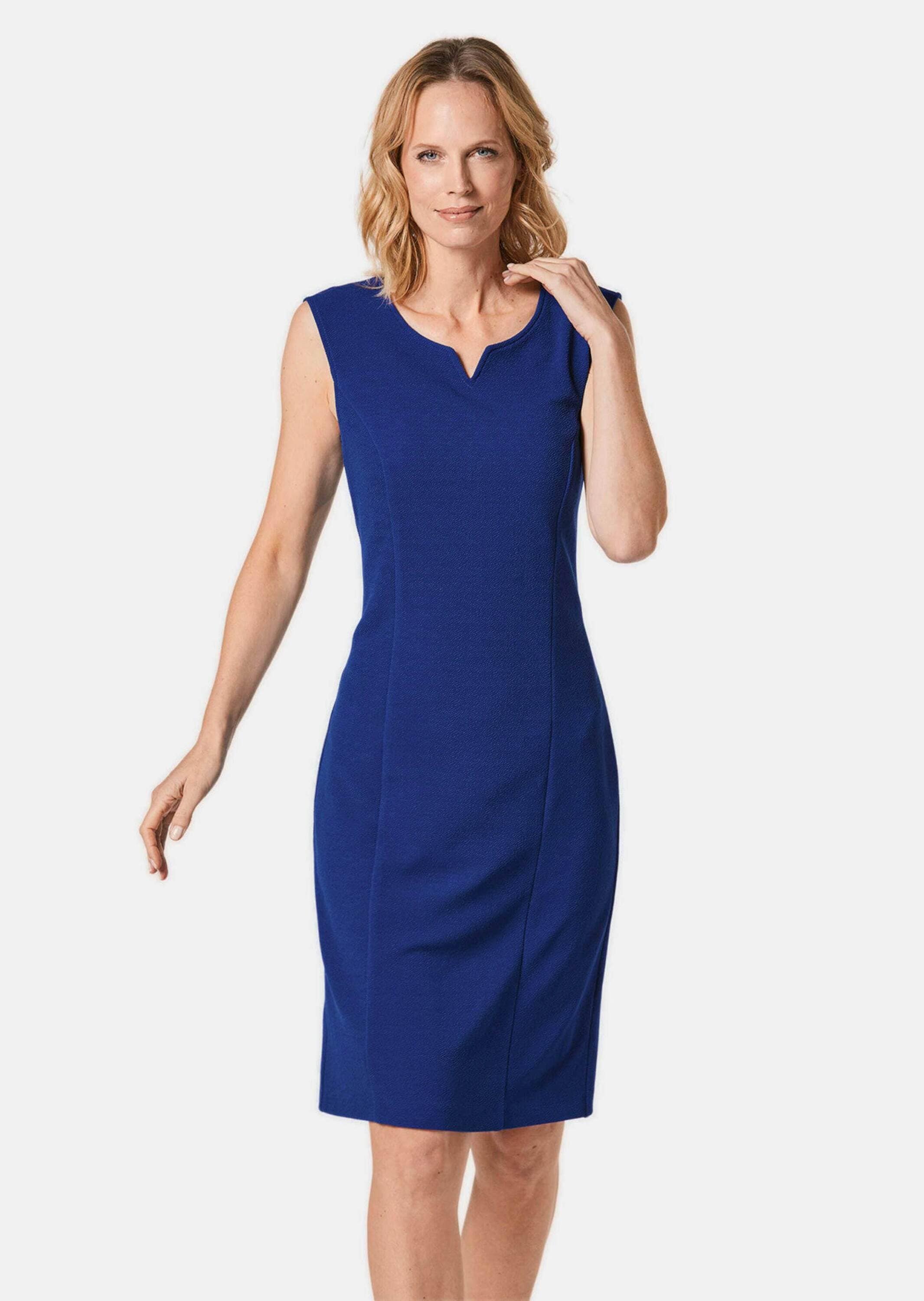 GOLDNER Sommerkleid »Kleid Strukturiertes Jerseykleid«