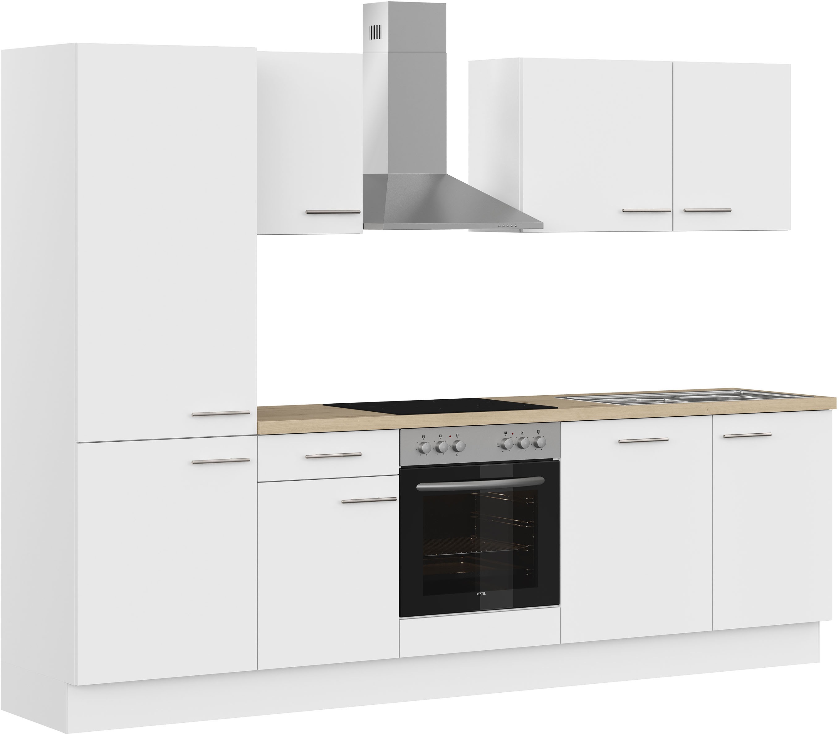 Thumbnail - IMPULS KÜCHEN Küchenzeile ""Tirana", Ausrichtung wählbar, Schubkästen mit Soft-Close" vormontiert, wahlweise mit E-Gerät...