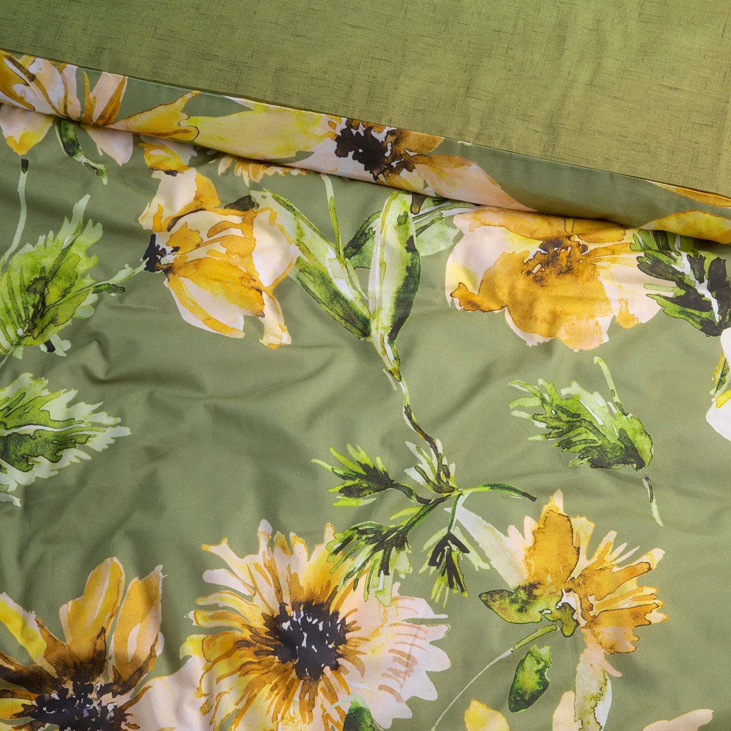 Thumbnail - Cinderella Wendebettwäsche "Cleo" 2 Stk. tlg. mit floralem Print