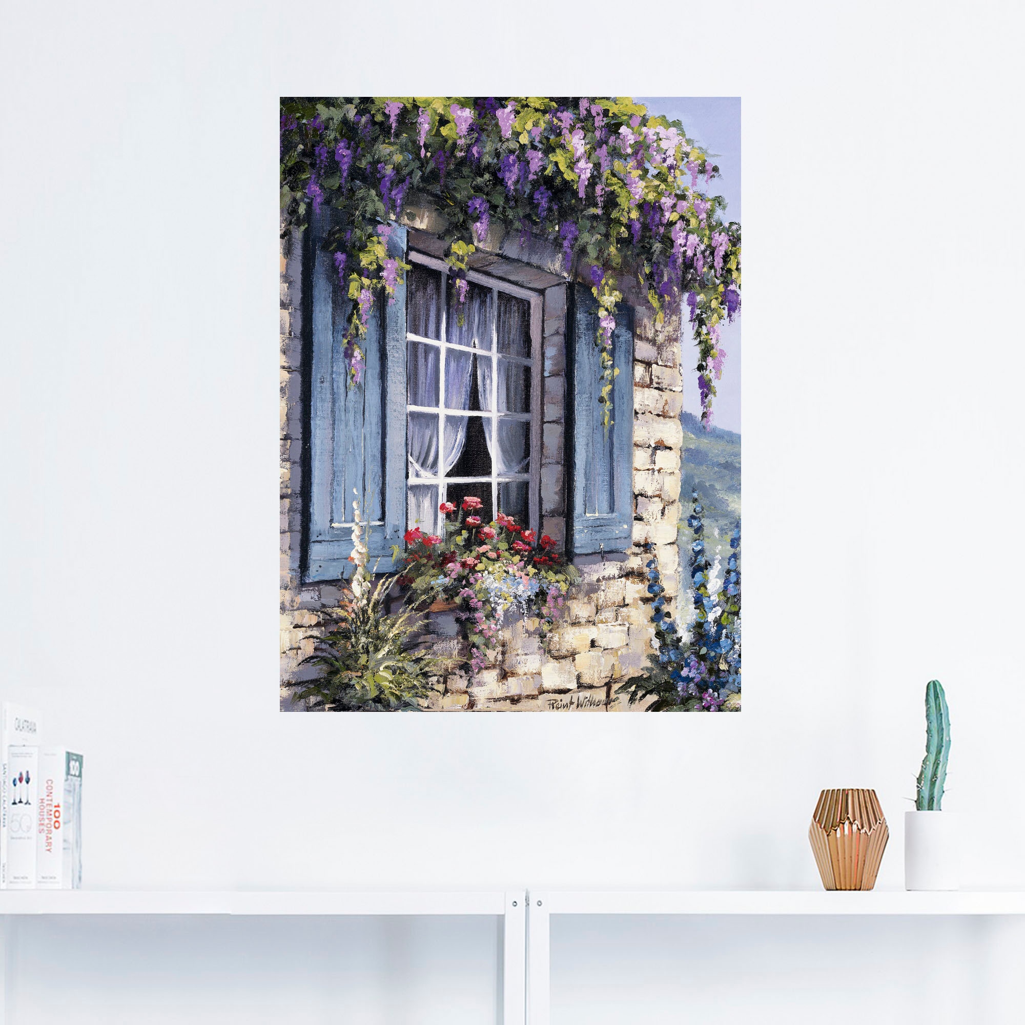 Artland Wandbild »Fenster I«, Fenster & Türen, (1 St.), als Leinwandbild, Poster, Wandaufkleber in verschied. Größen