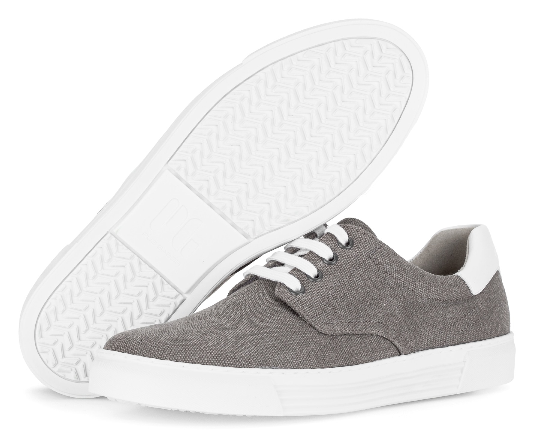 Pius Gabor Sneaker, Freizeitschuh, Halbschuh, Schnürschuh, Kontrastbesatz, G-Weite