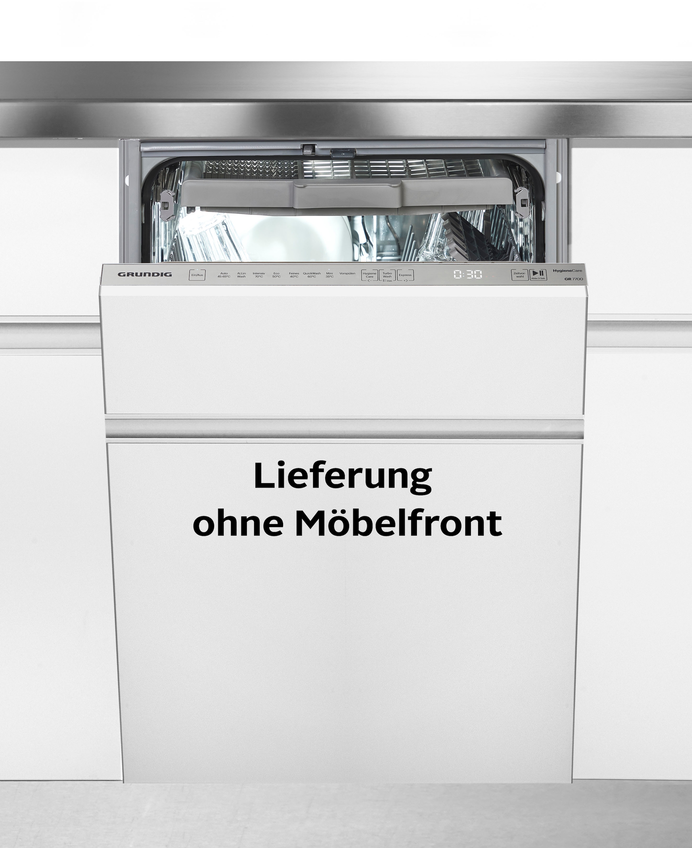 Grundig vollintegrierbarer Geschirrspüler "GSV 42840 7654801635" 10 Maßgede günstig online kaufen