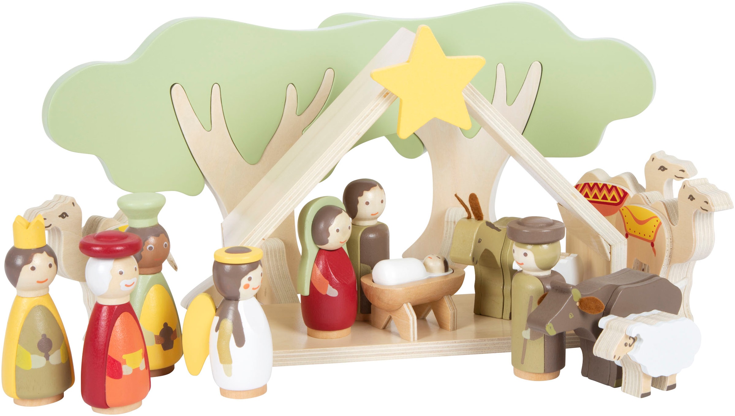 Small Foot Spielfigur »Spielset Weihnachtskrippe«